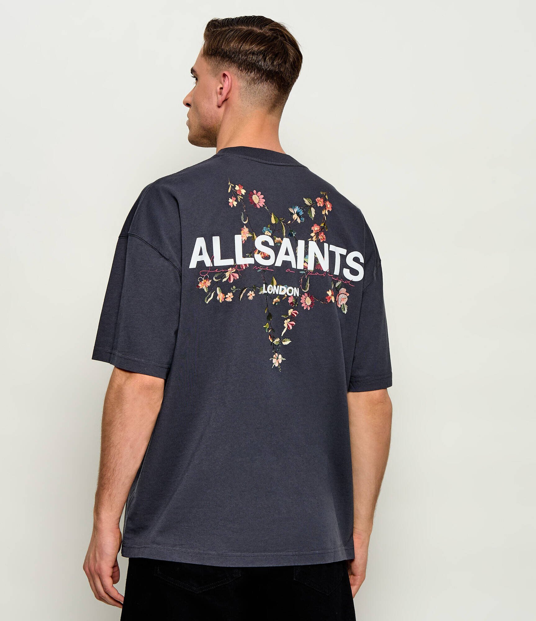 AllSaints Tricou PENTACLE | Oversize fit