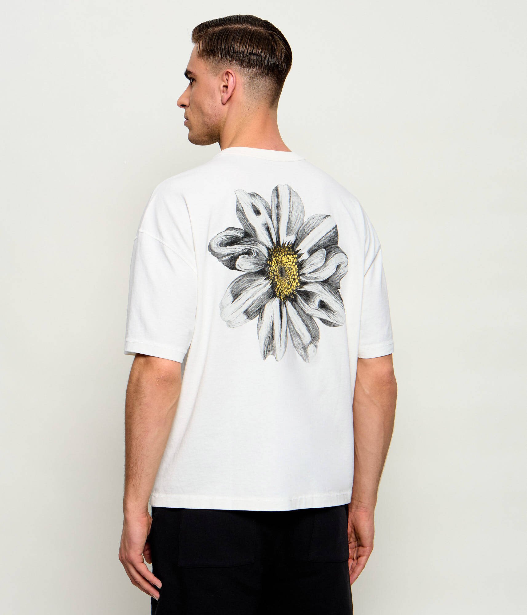 AllSaints Tricou PETALS | Oversize fit