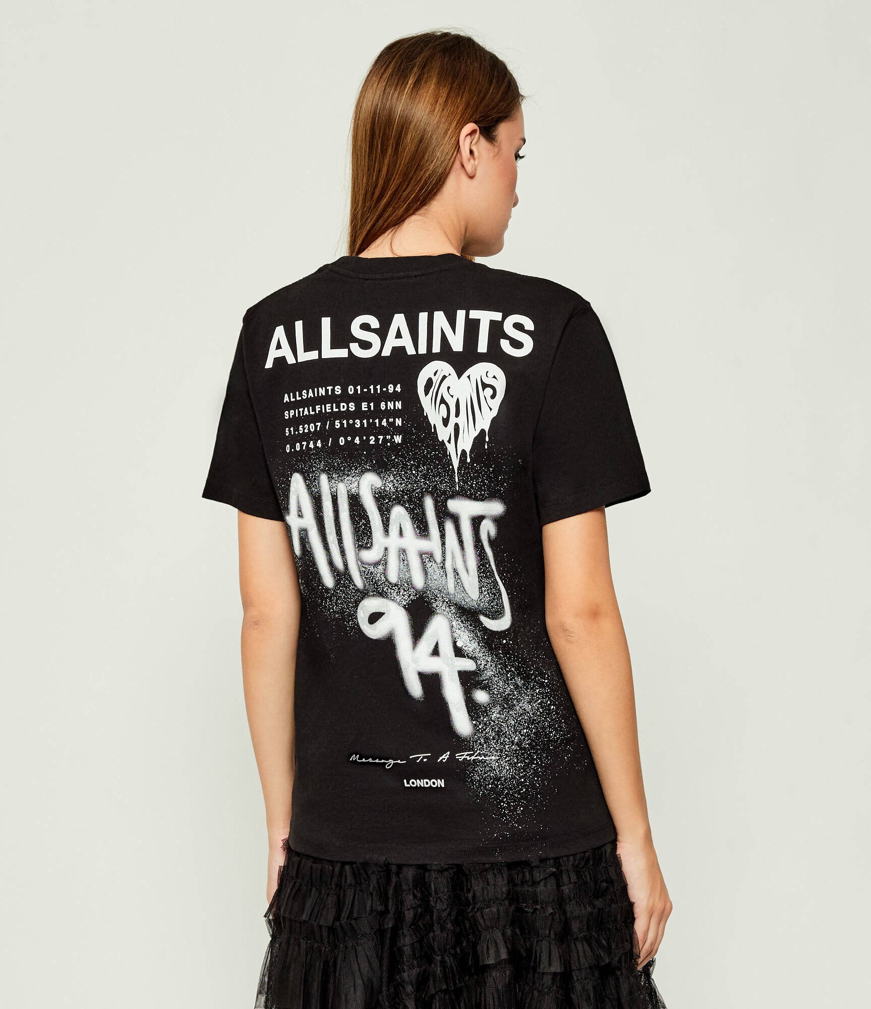 AllSaints Tricou POSTER | Relaxed fit