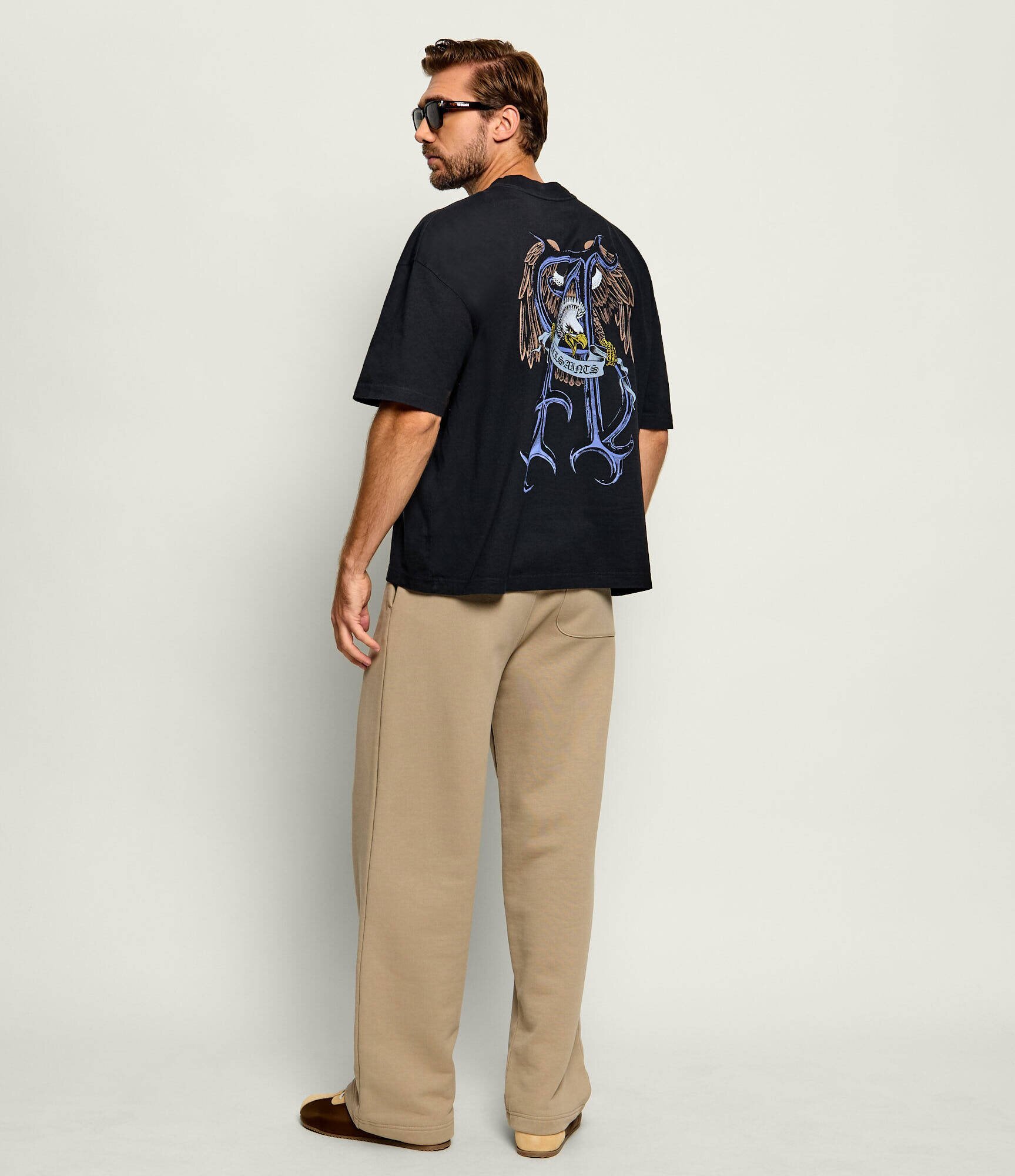 AllSaints Tricou Raptour | Loose fit