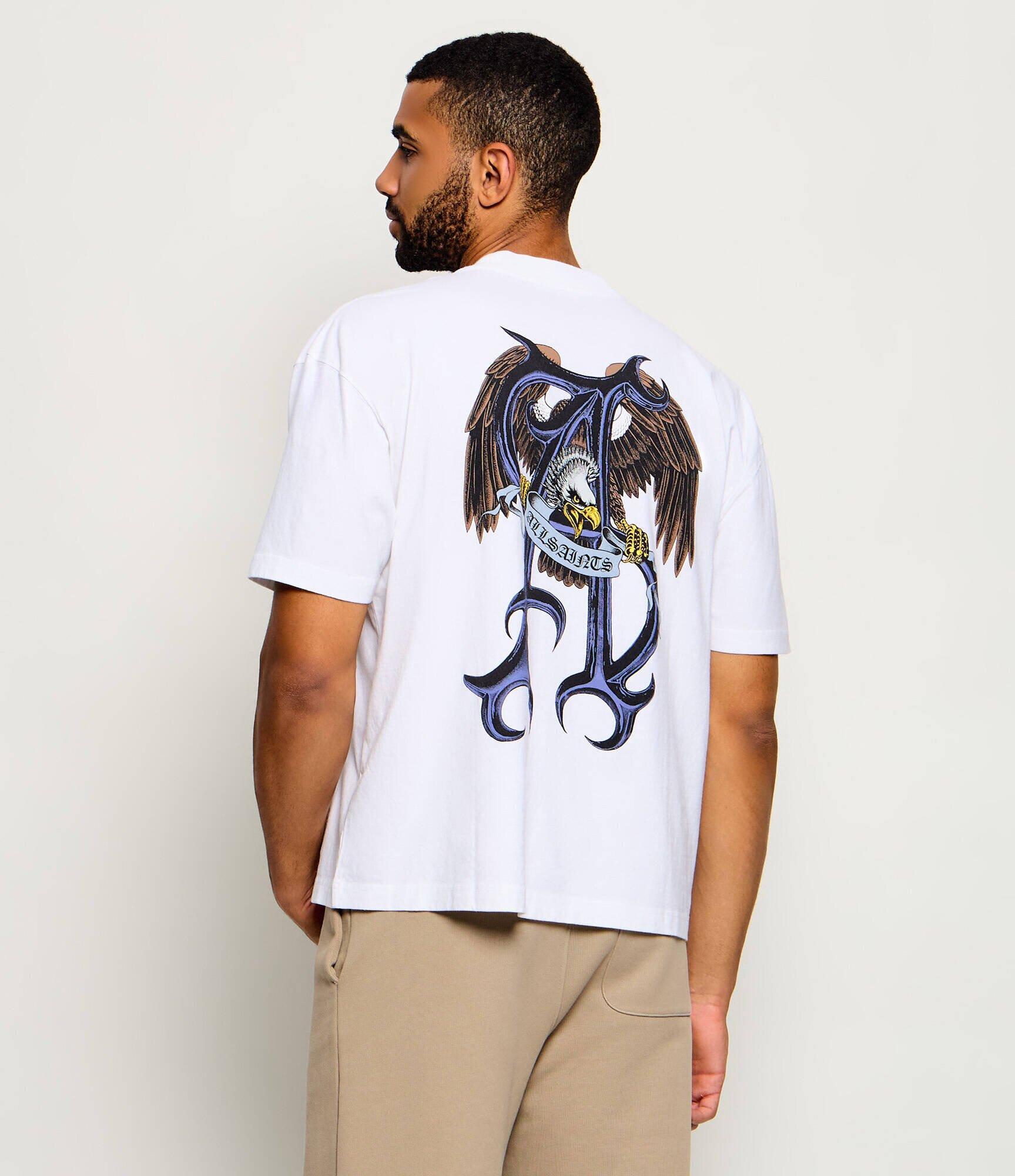 AllSaints Tricou Raptour | Loose fit