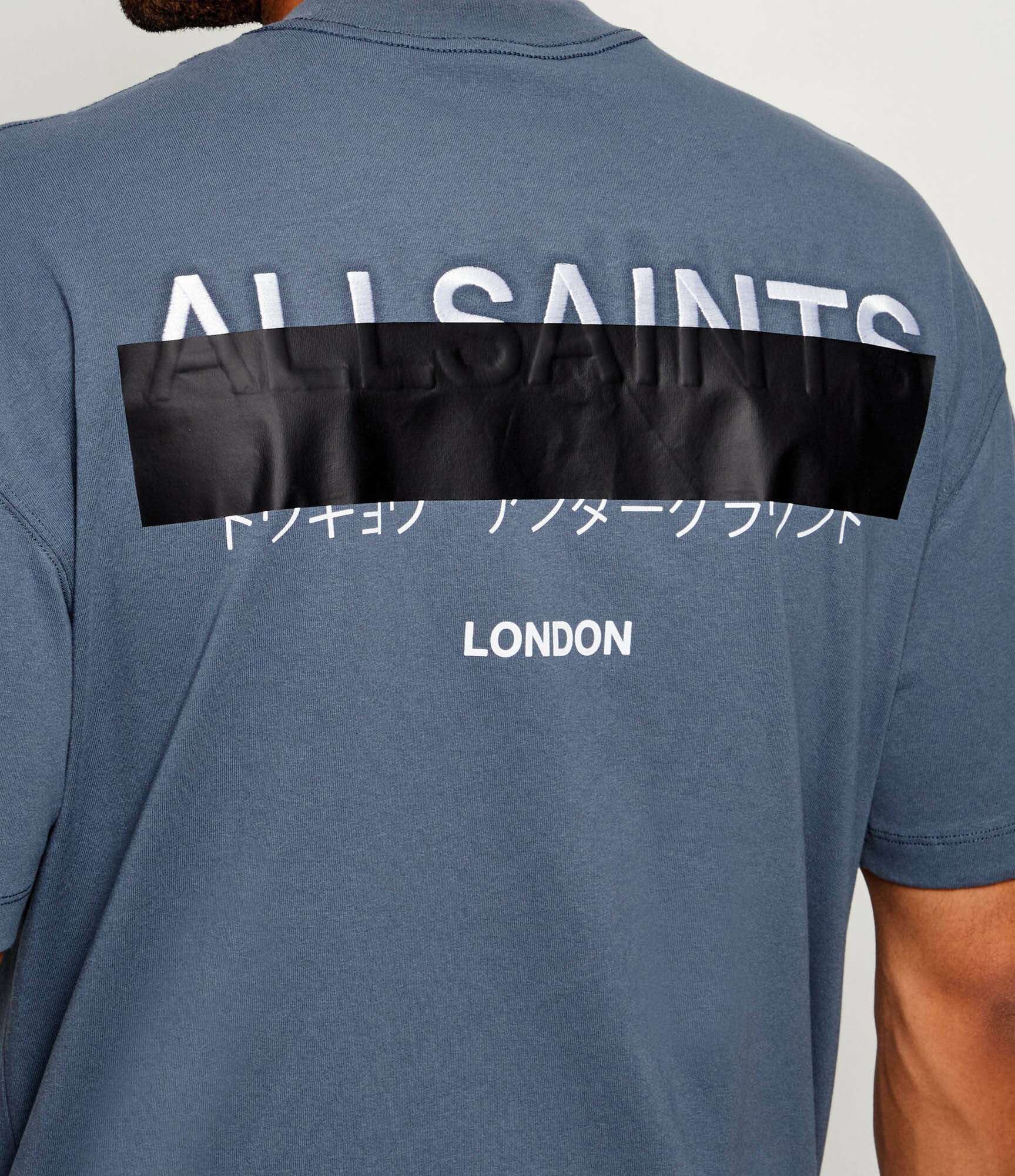 AllSaints Tricou Redact | Oversize fit