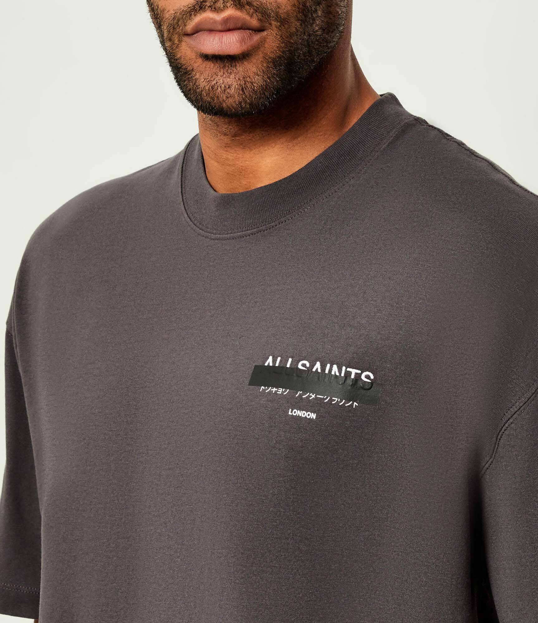 AllSaints Tricou Redact | Oversize fit