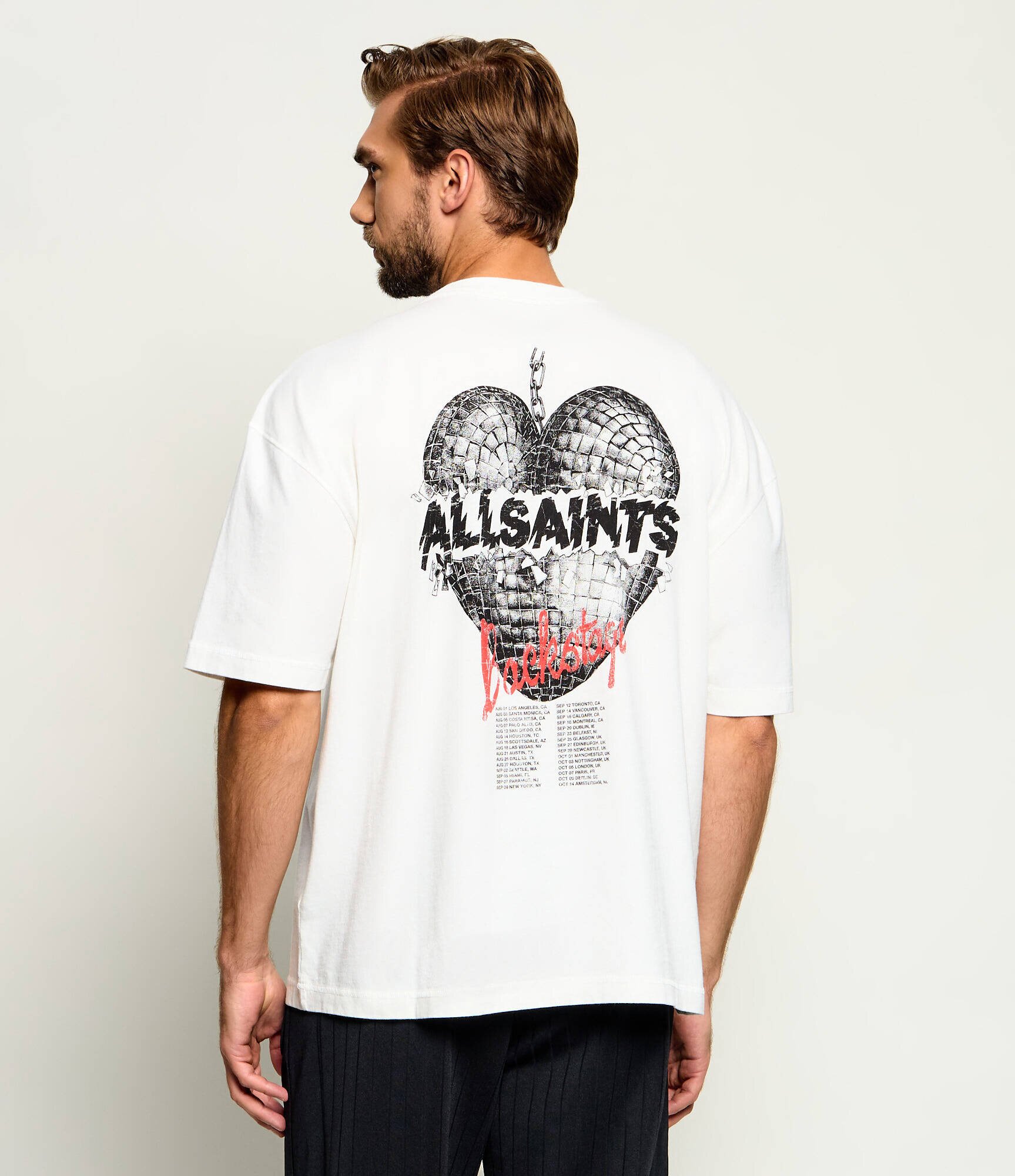 AllSaints Tricou Reflect | Loose fit