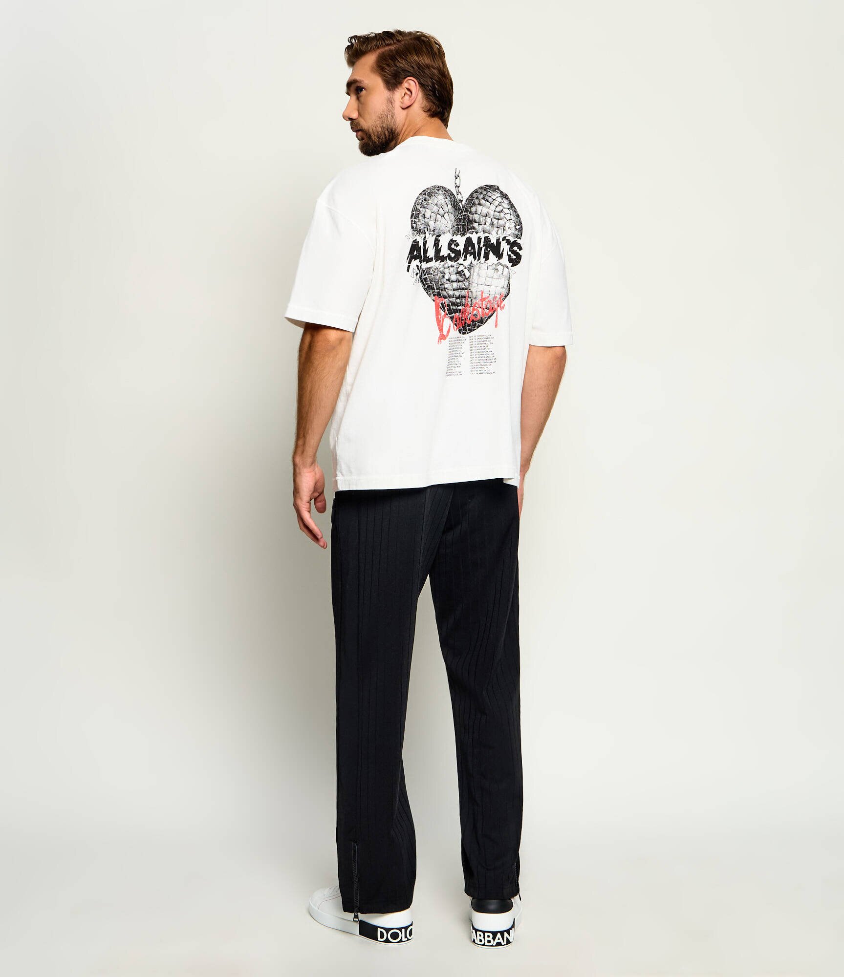 AllSaints Tricou Reflect | Loose fit