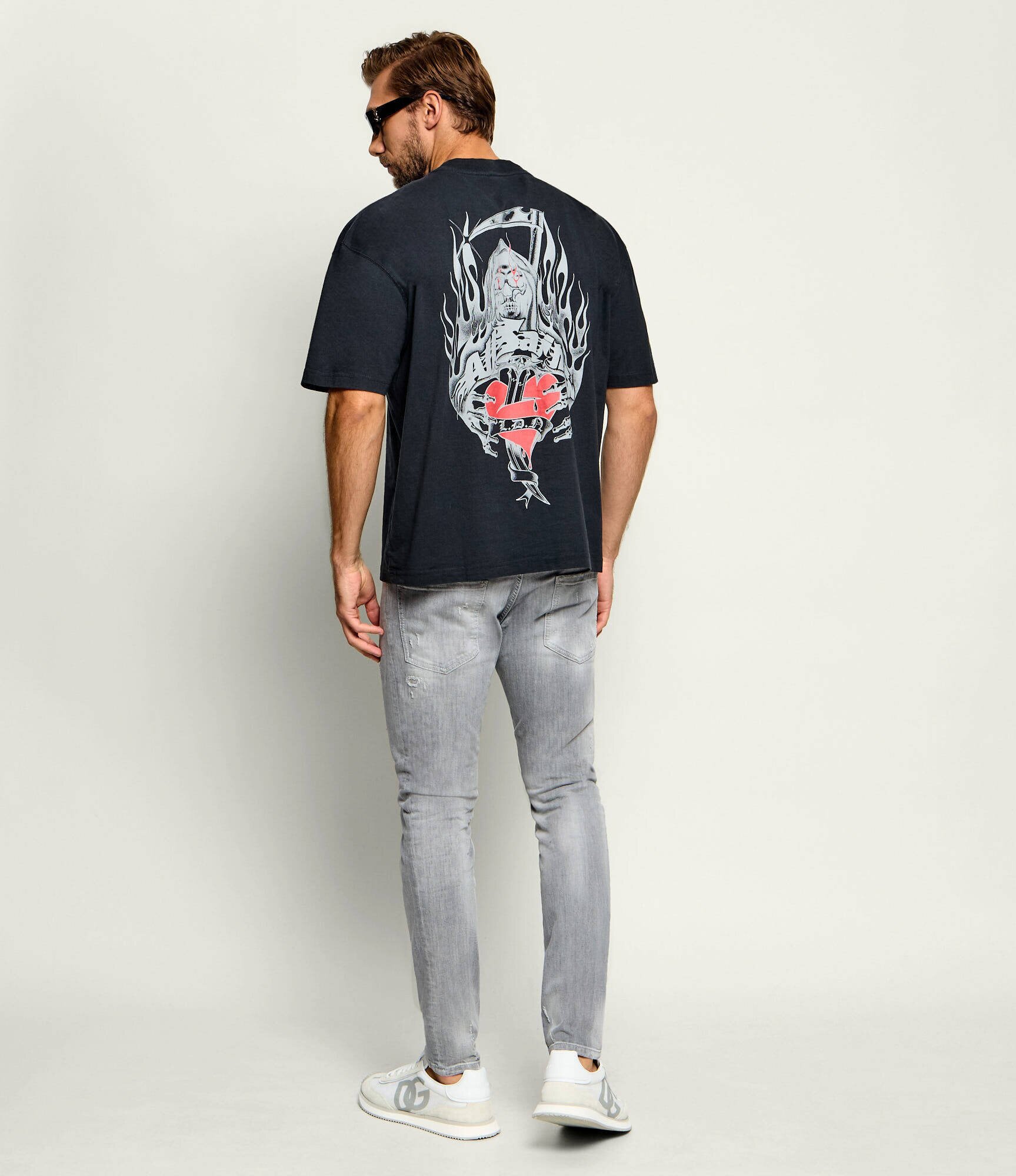 AllSaints Tricou Scimitar | Loose fit