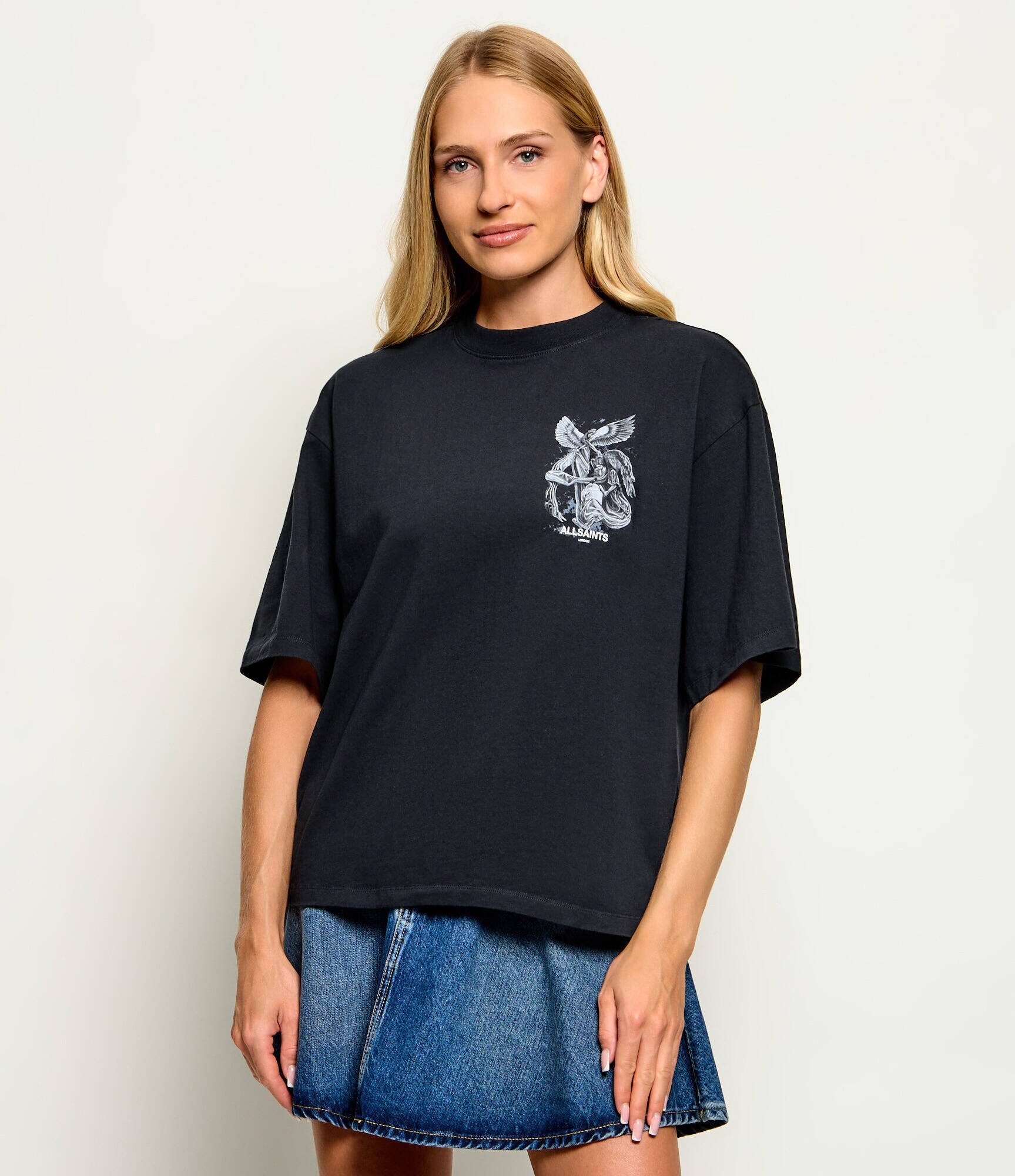 AllSaints Tricou Seraph Amelie | Oversize fit
