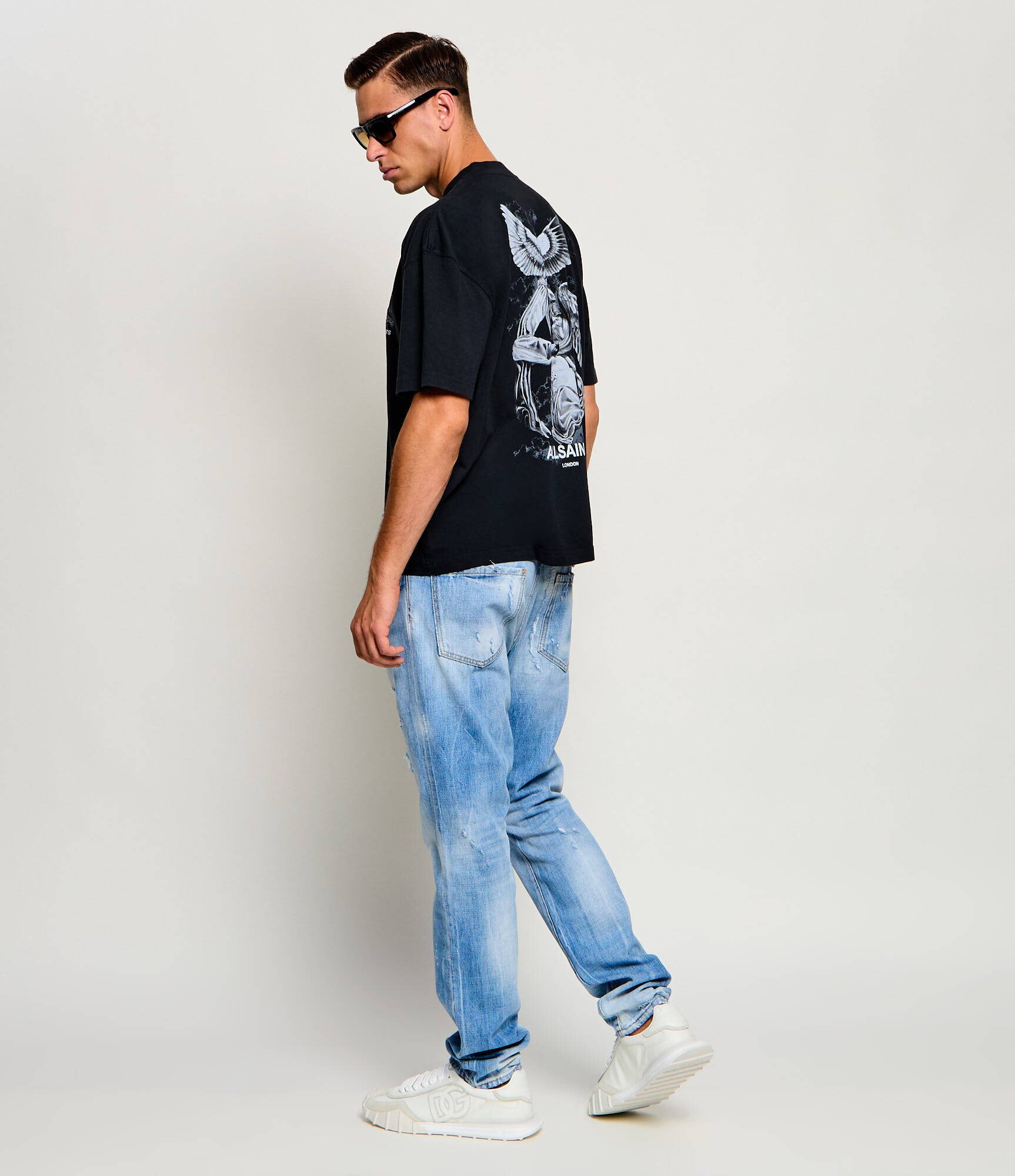 AllSaints Tricou Seraph | Relaxed fit
