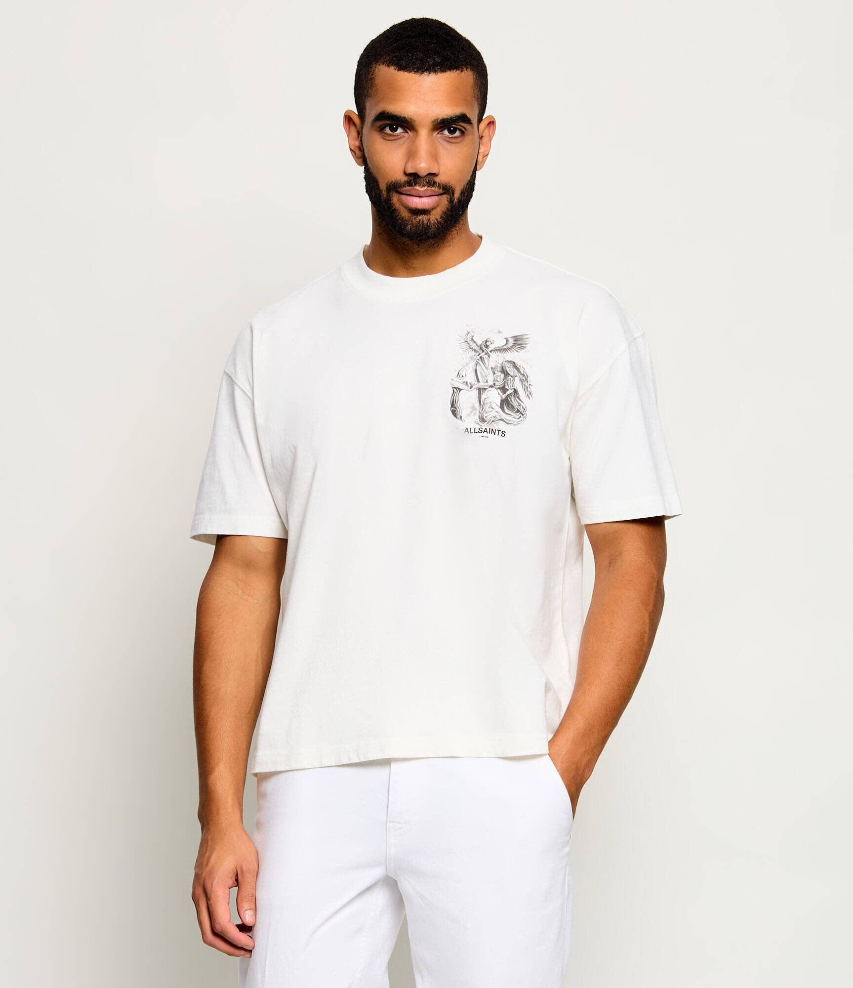 AllSaints Tricou Seraph | Relaxed fit