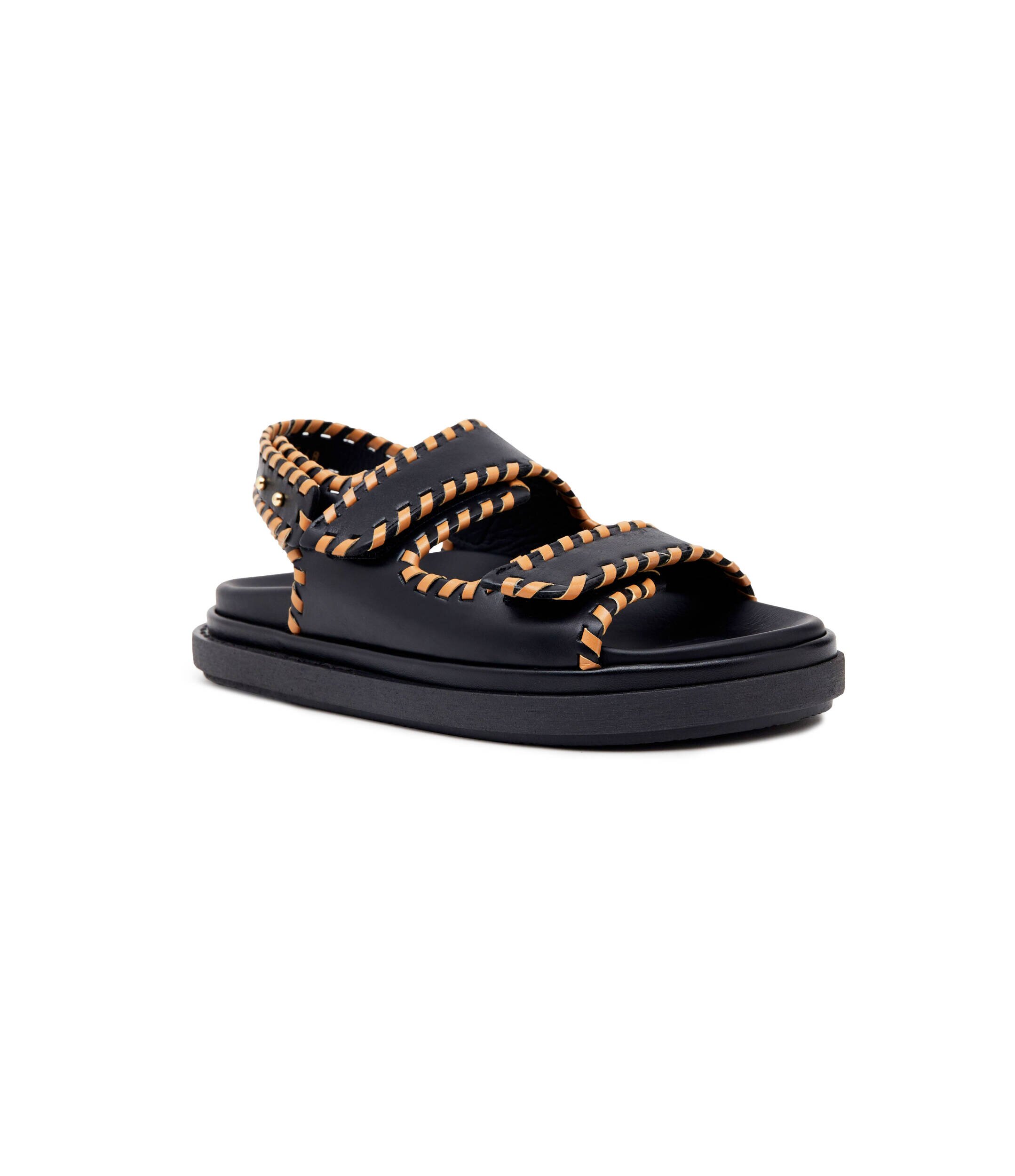 Alohas De piele sandale Barrel