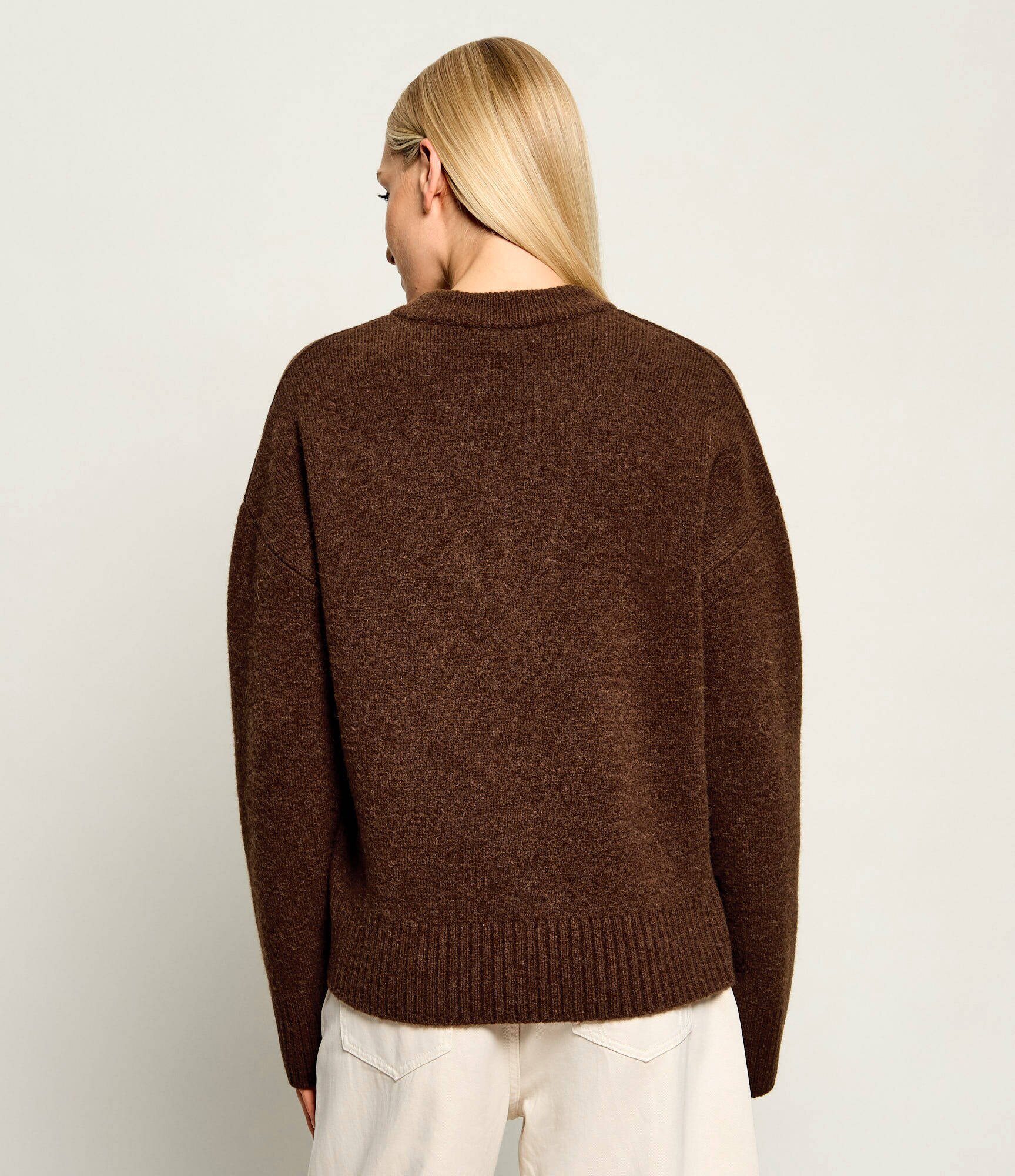 AMI Paris De lână cardigan | Classic fit
