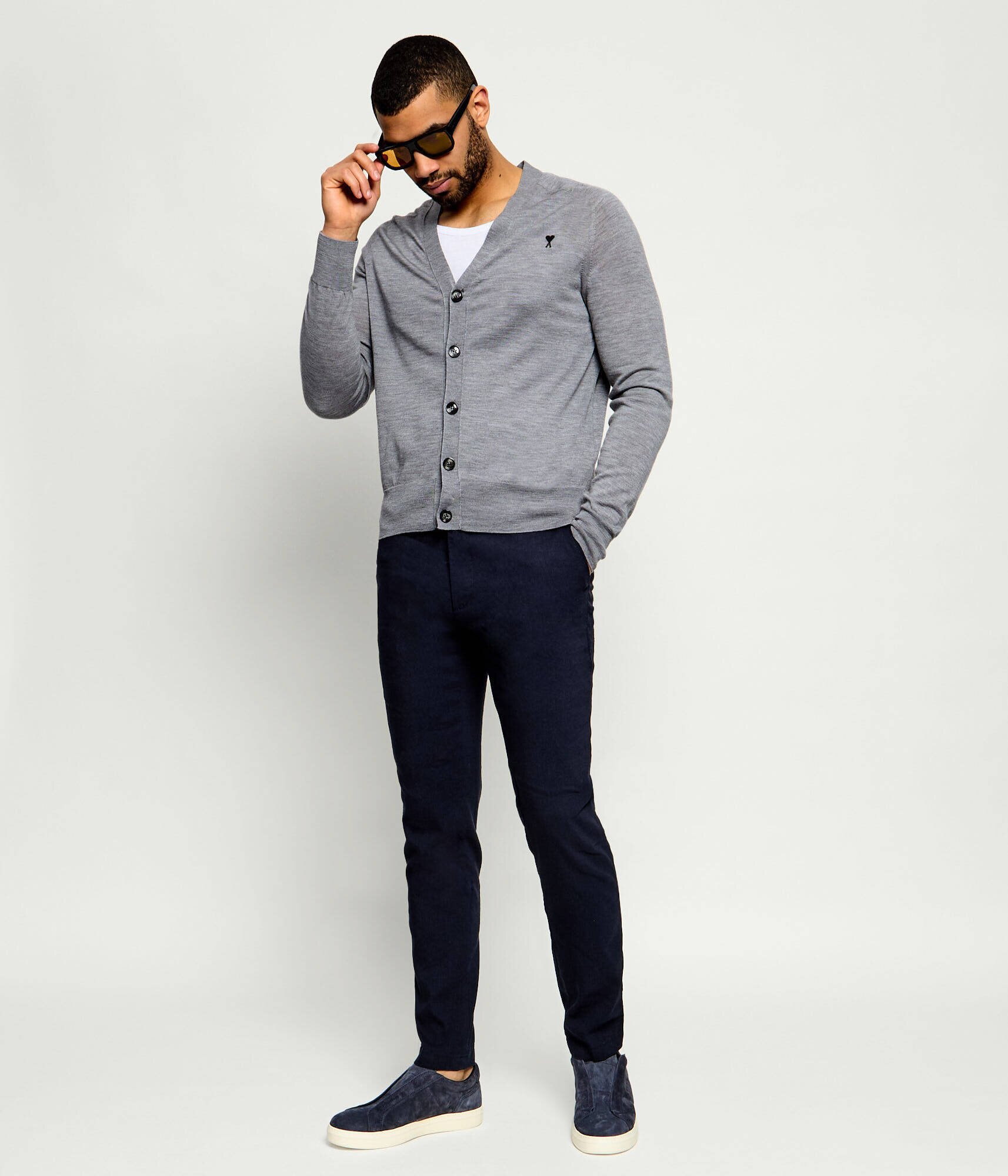 AMI Paris De lână cardigan | regular fit