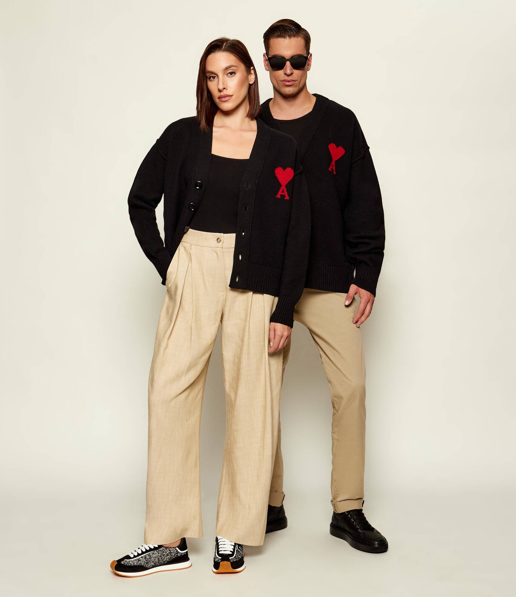 AMI Paris De lână cardigan | regular fit