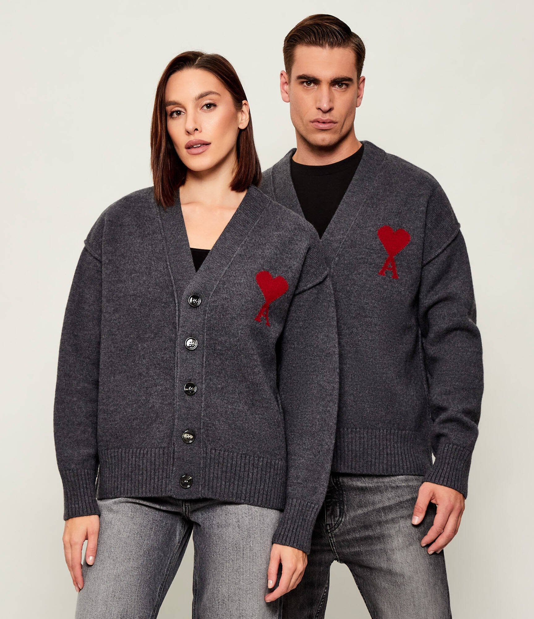AMI Paris De lână cardigan | regular fit