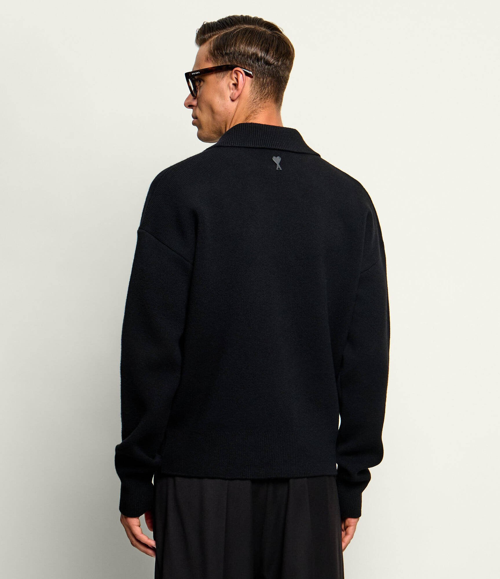 AMI Paris De lână cardigan | Relaxed fit