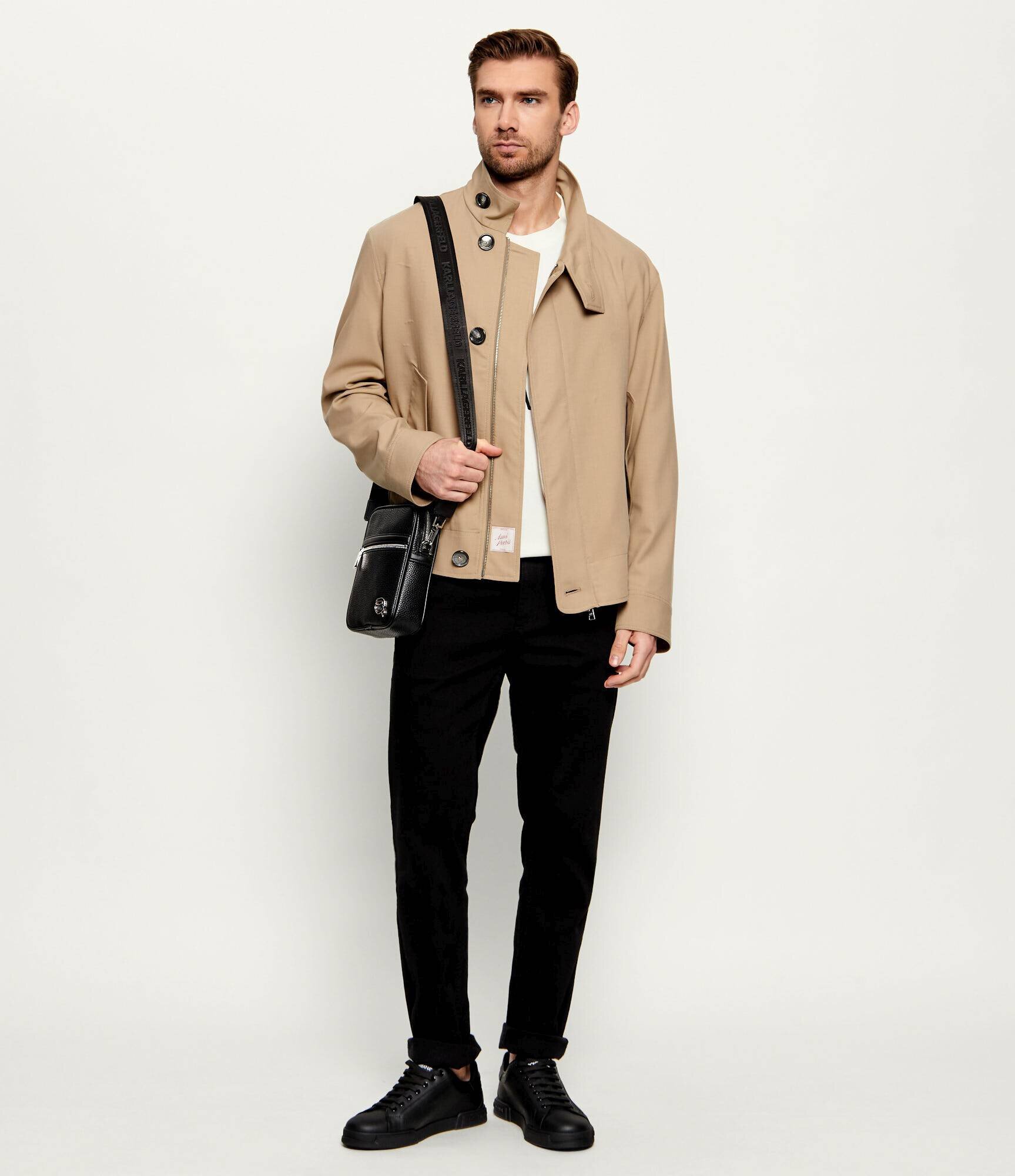 AMI Paris De lână geacă HARRINGTON | regular fit