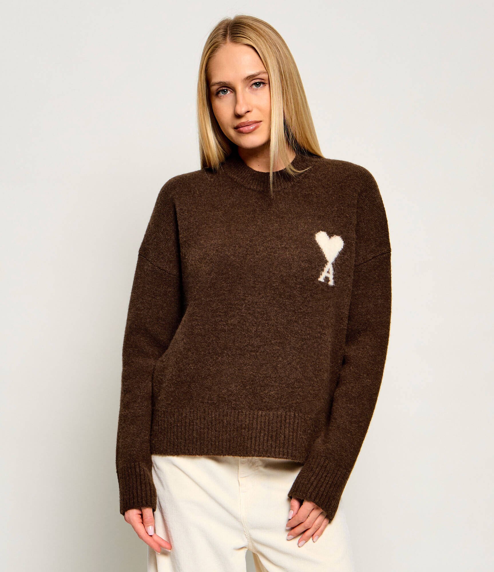AMI Paris De lână pulover | Classic fit