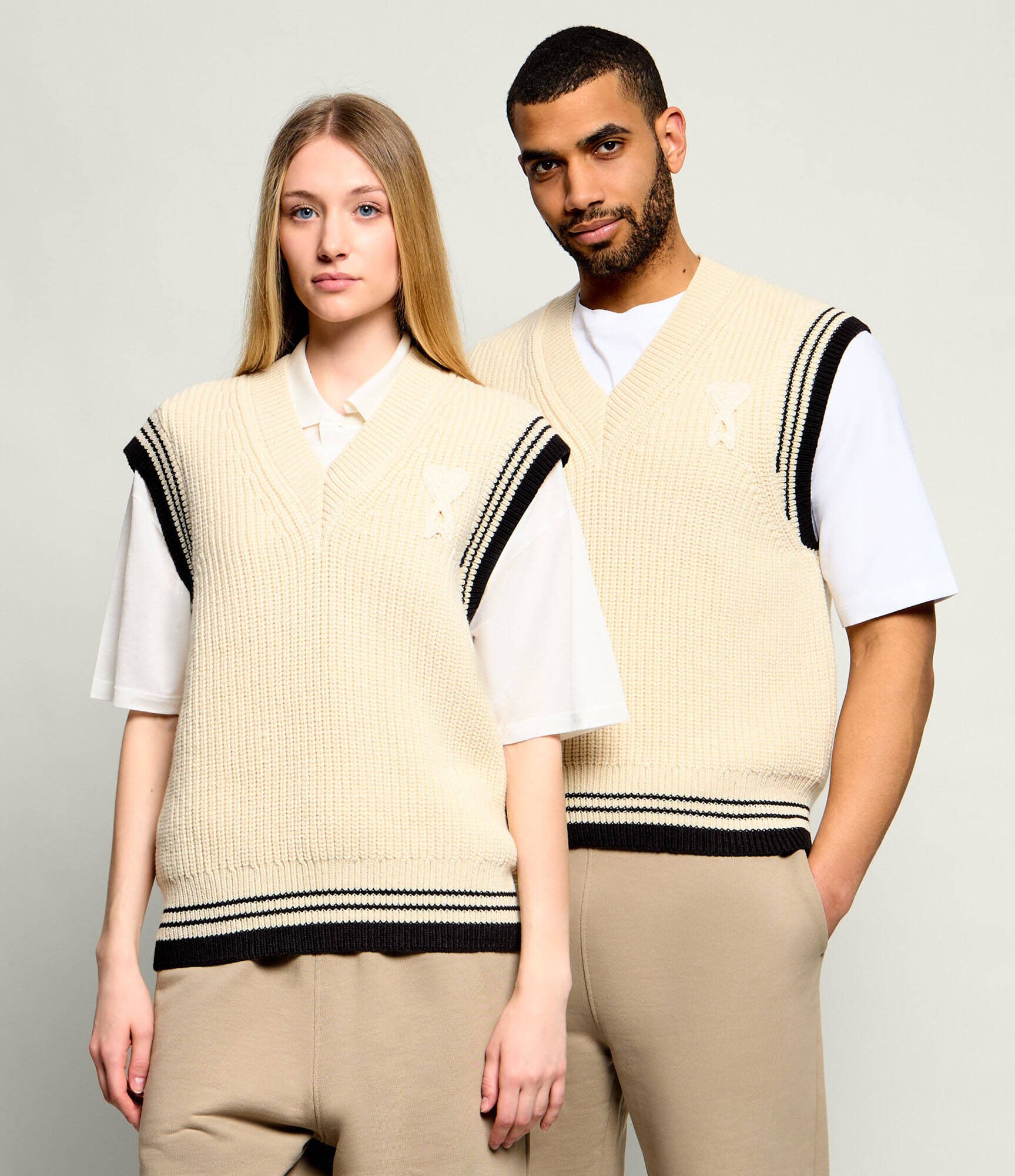 AMI Paris De lână pulover | Relaxed fit