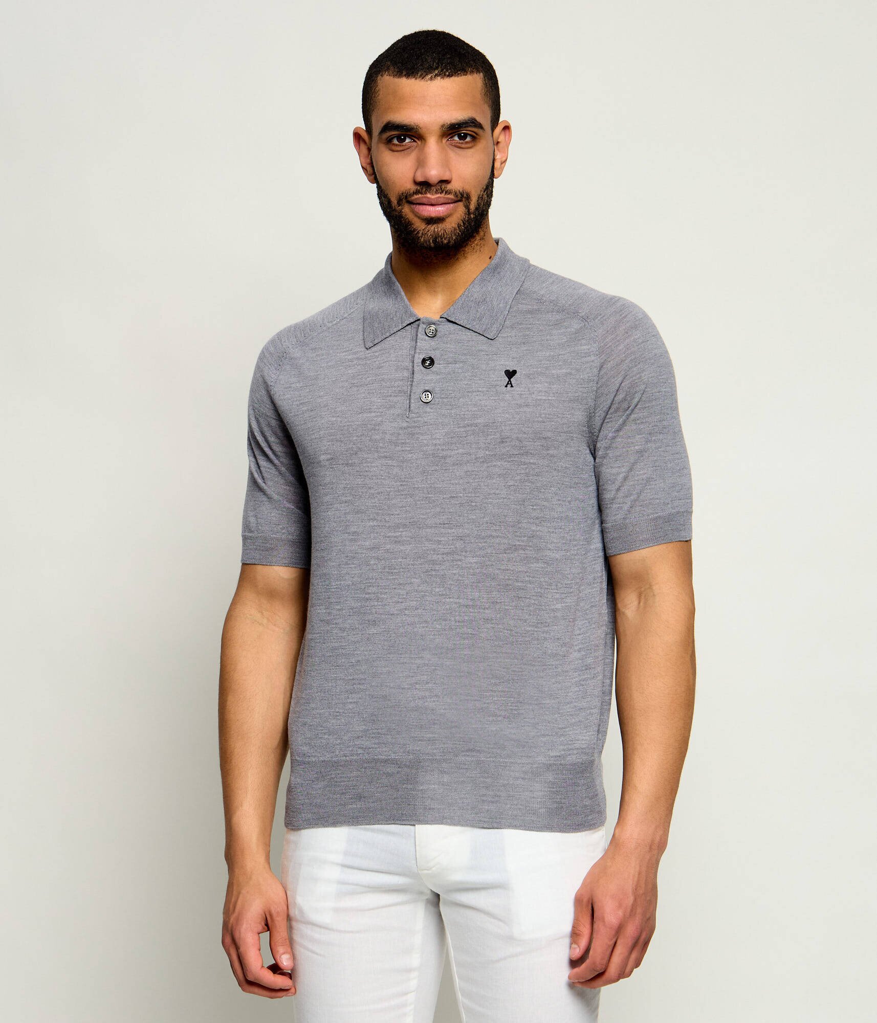 AMI Paris De lână pulover | Slim Fit