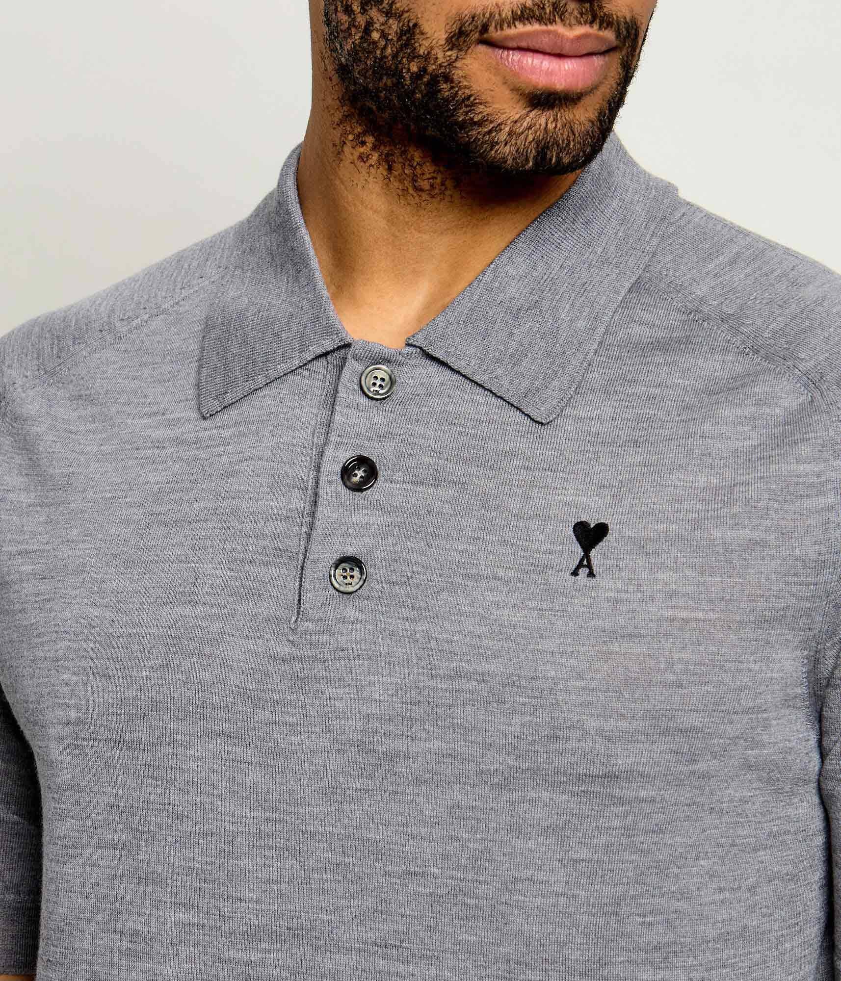 AMI Paris De lână pulover | Slim Fit