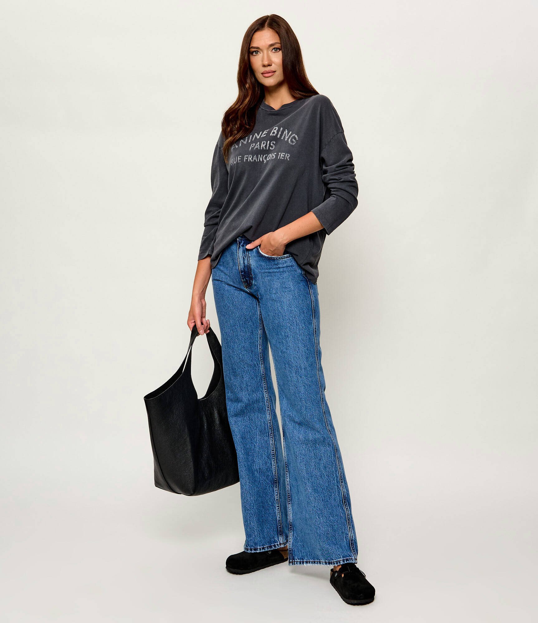 Anine Bing Blugi WYATT | flare fit