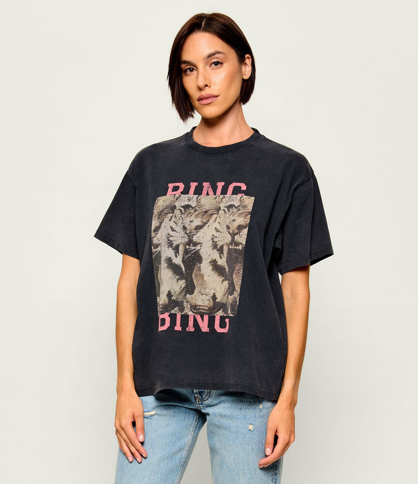 Anine Bing Tricou Cade Tiger | Relaxed fit