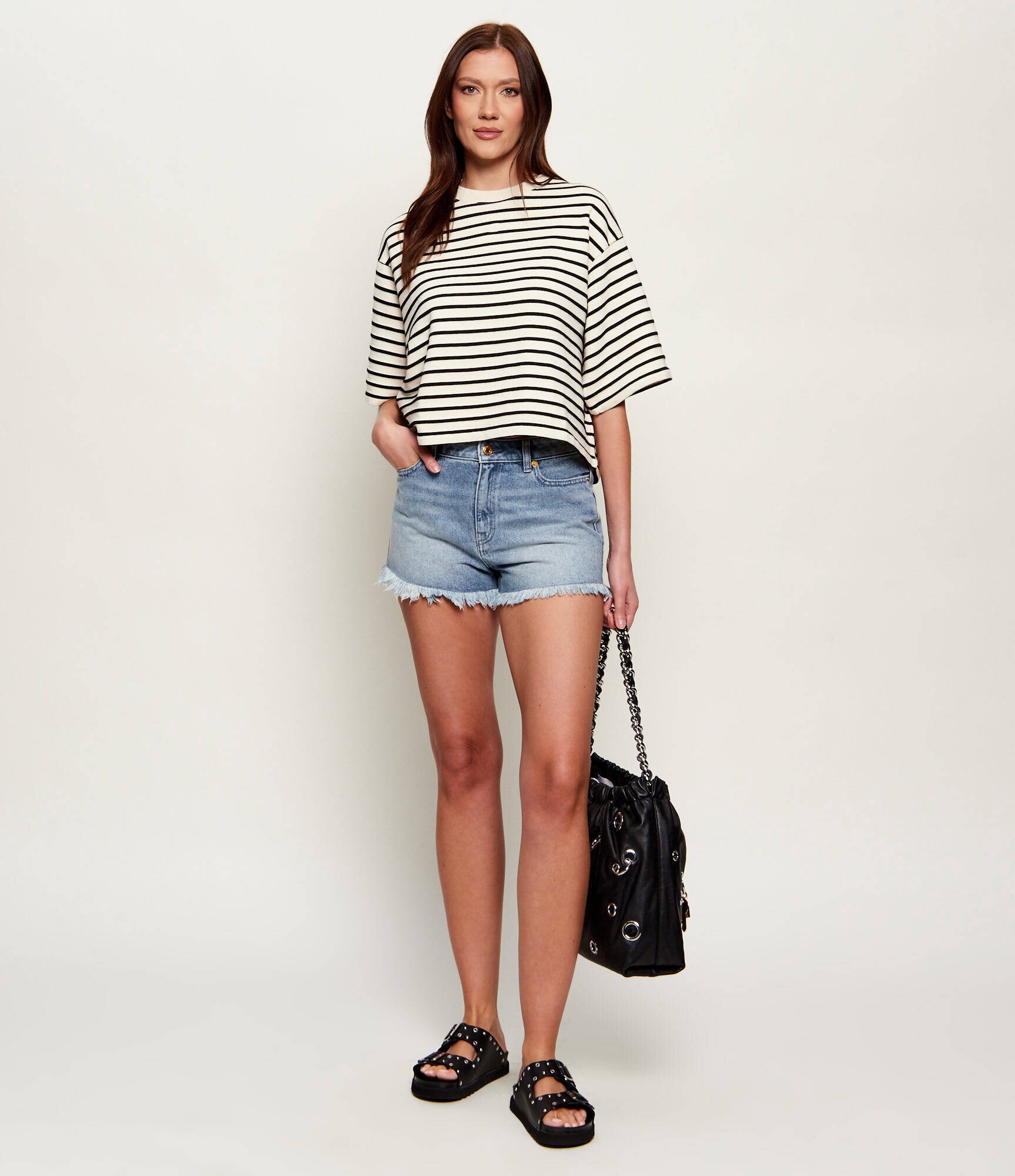 Anine Bing Tricou MYERS | Relaxed fit