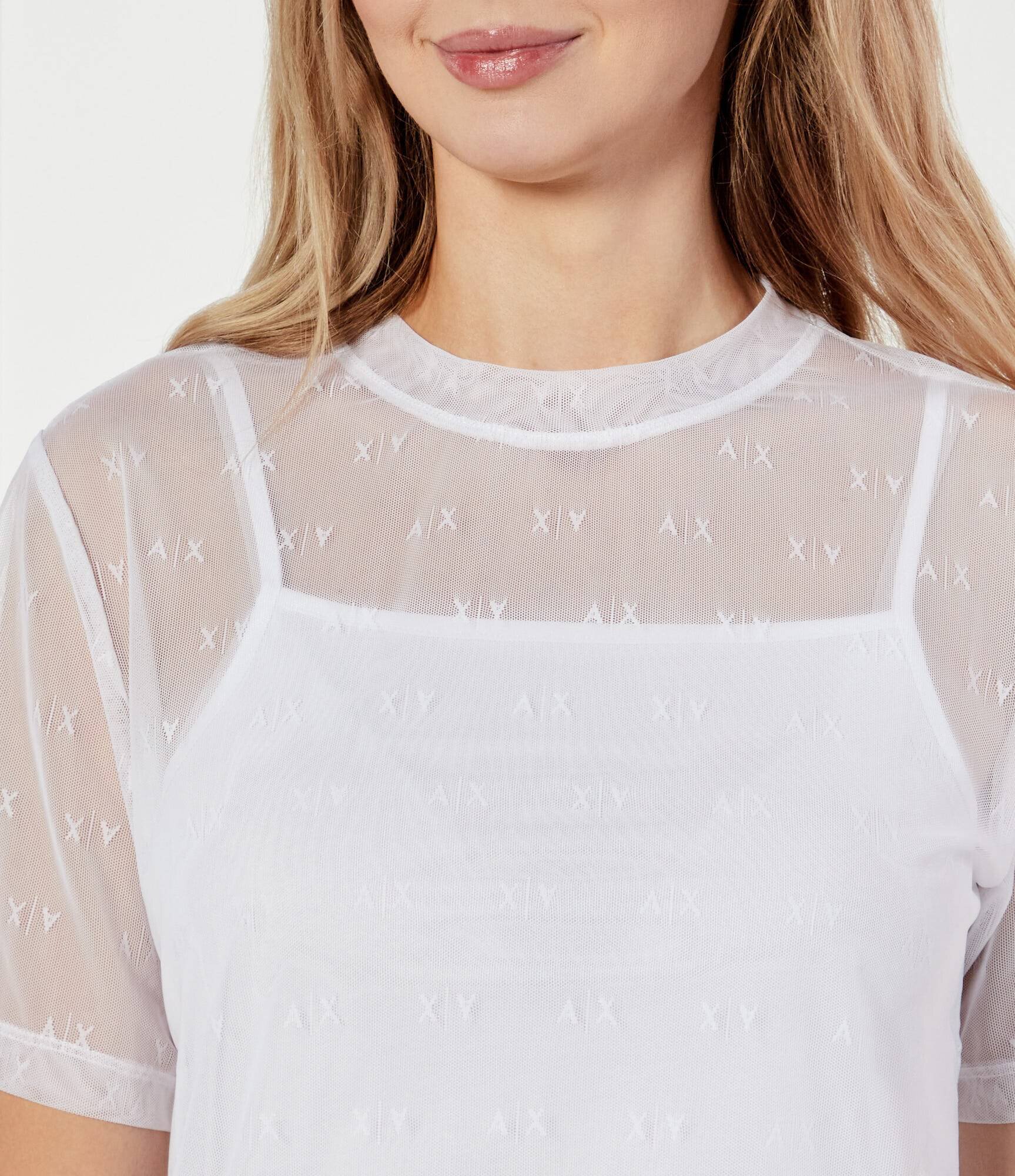 Armani Exchange Bluză | Relaxed fit
