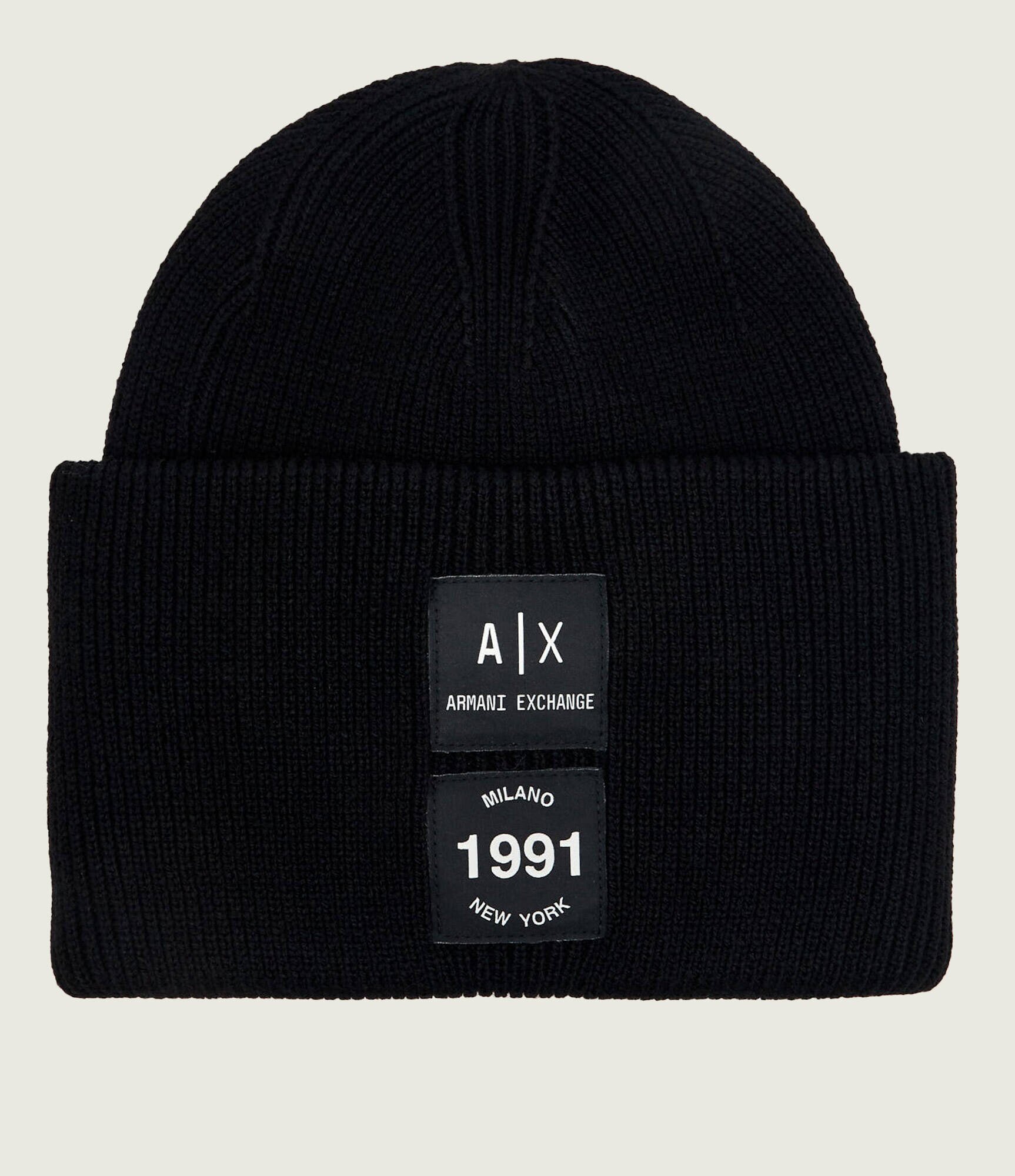 Armani Exchange Căciulă cu adaos de lână