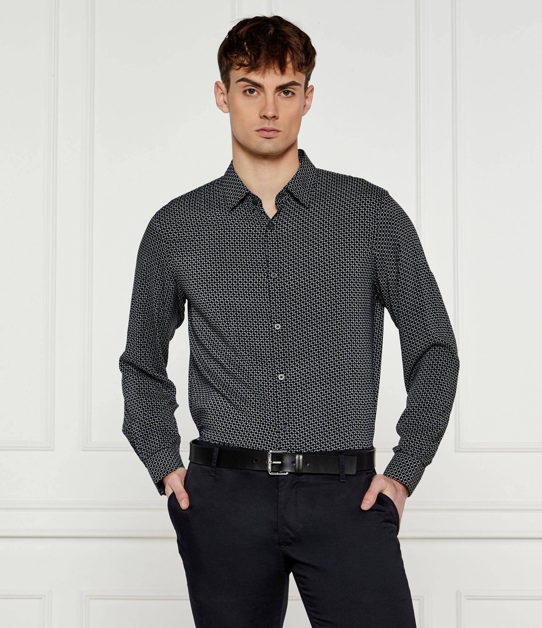 Armani Exchange Cămașă | Regular Fit