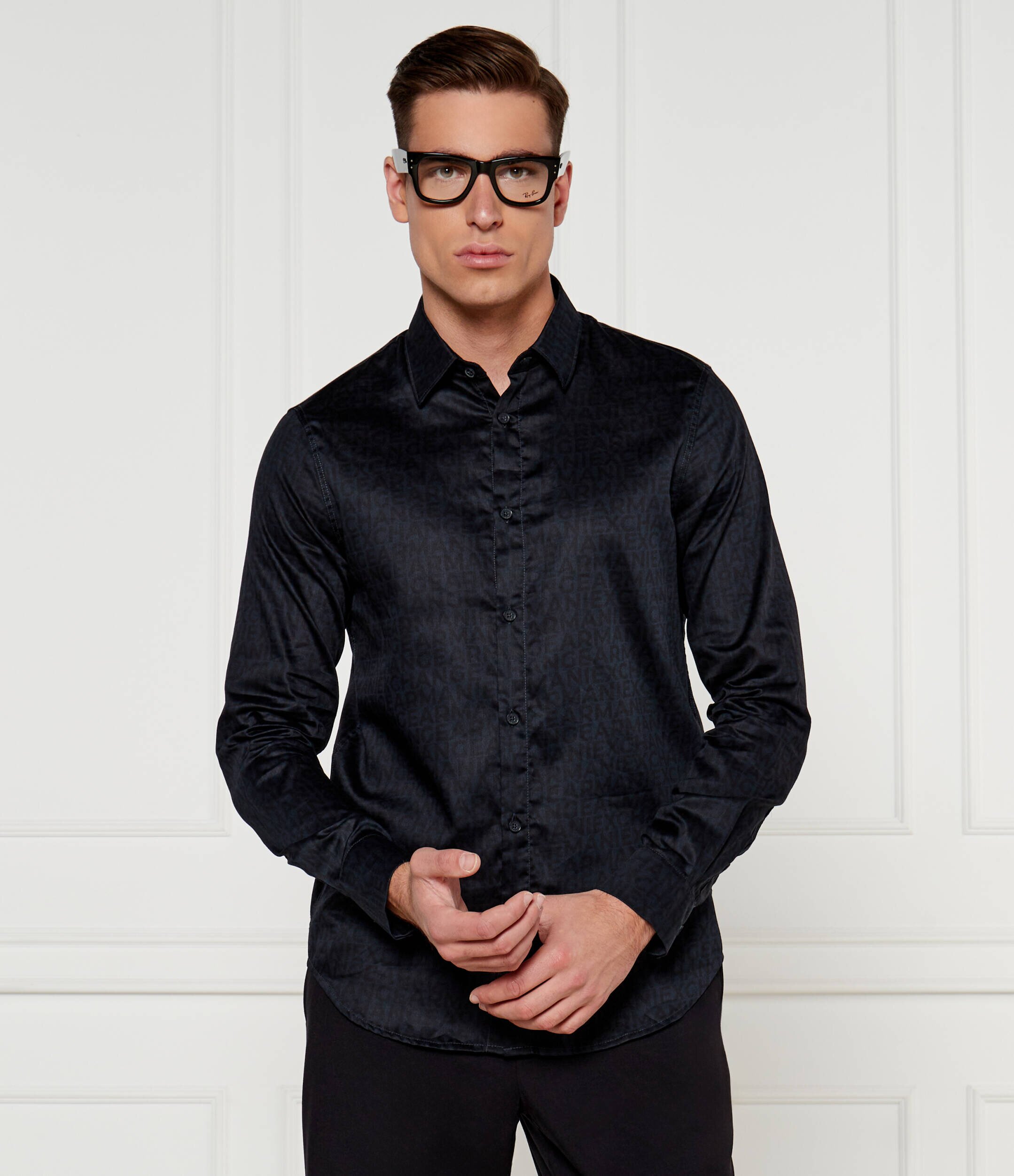 Armani Exchange Cămașă | Regular Fit