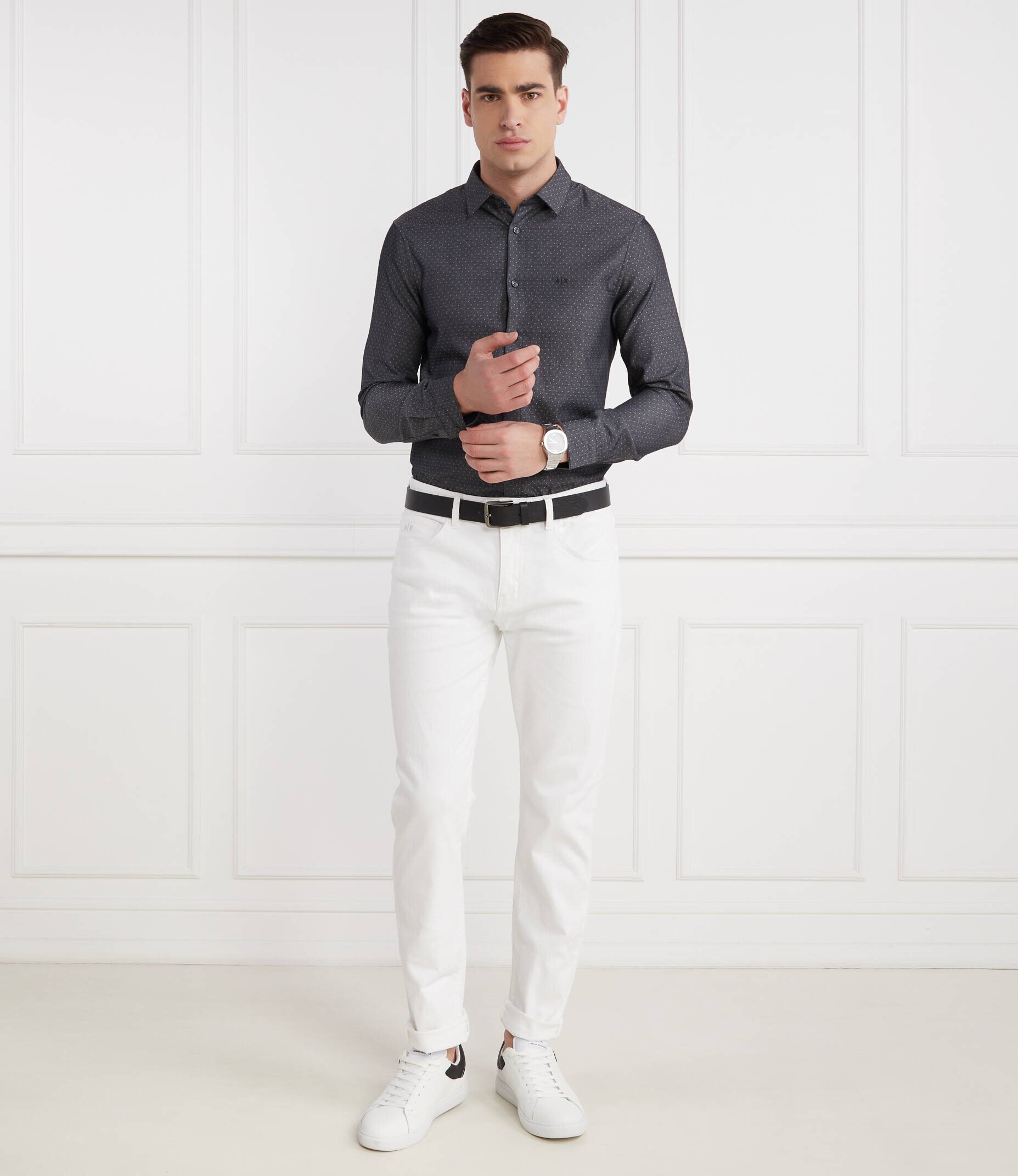 Armani Exchange Cămașă | Regular Fit