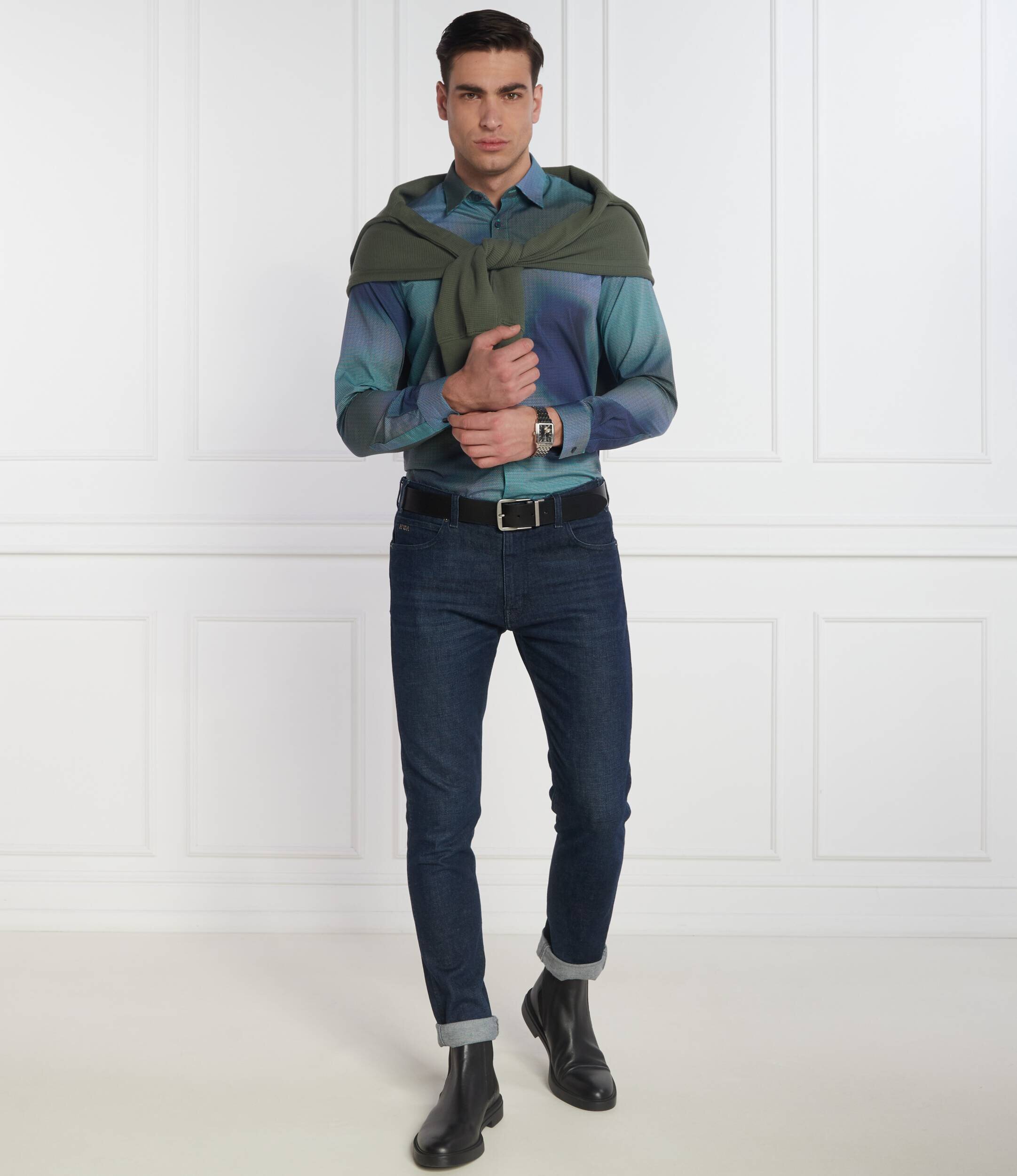 Armani Exchange Cămașă | Regular Fit