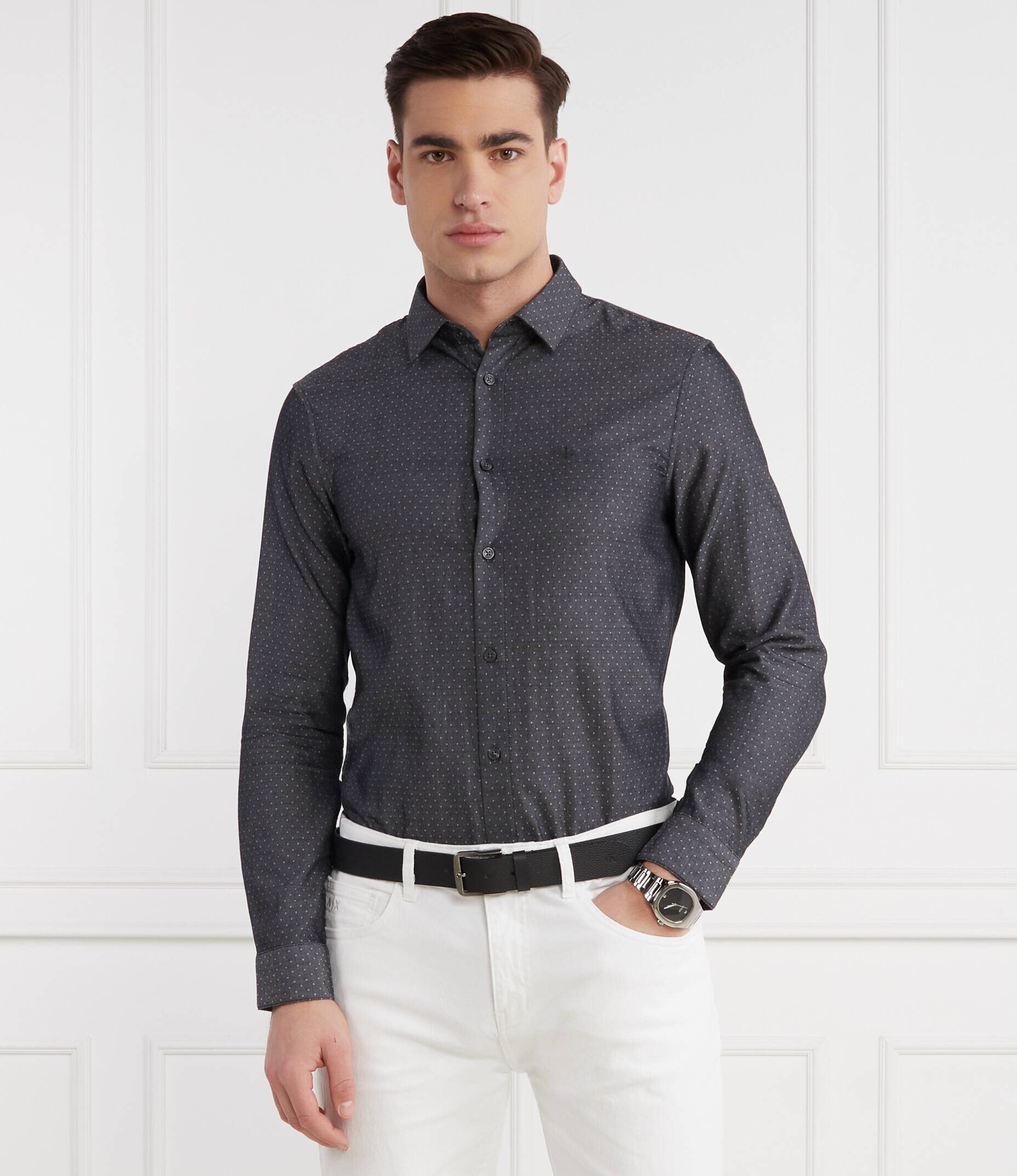 Armani Exchange Cămașă | Regular Fit