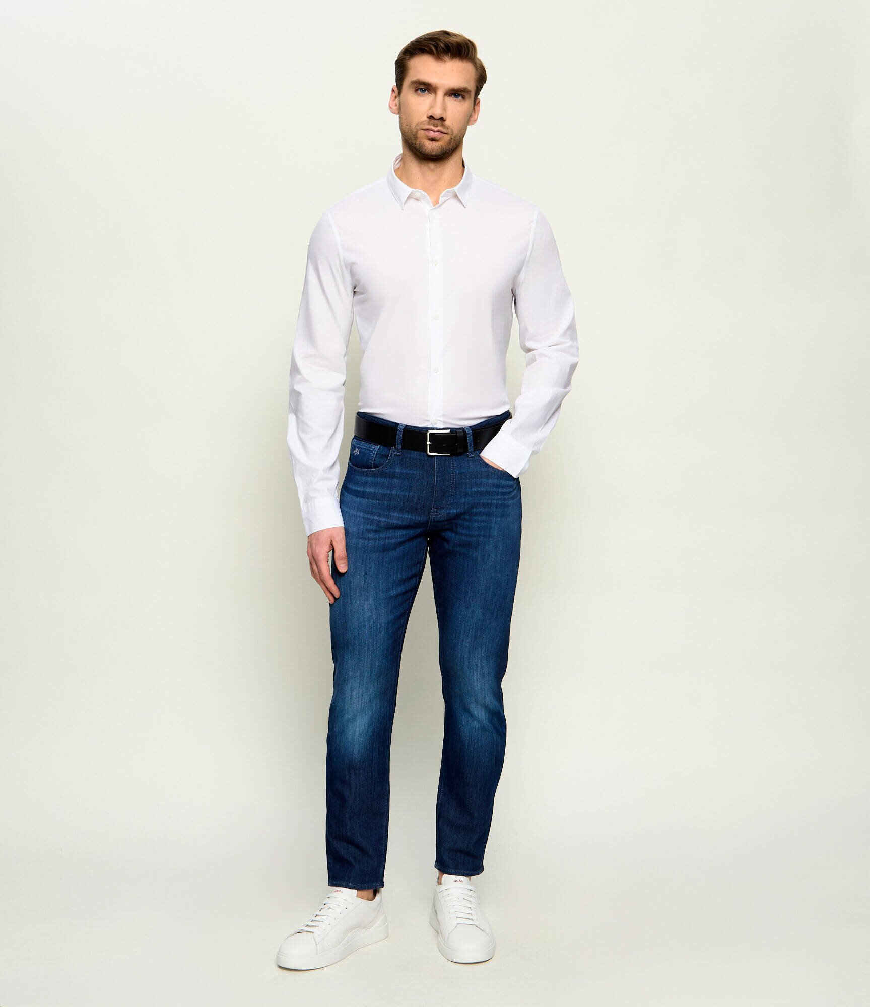 Armani Exchange Cămașă | Slim Fit