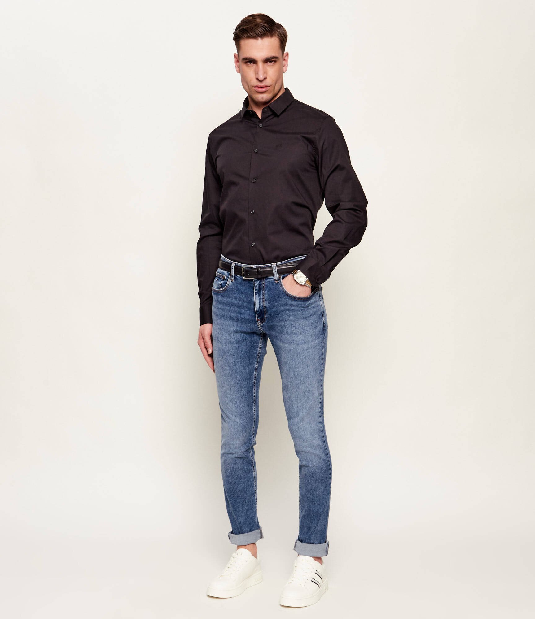 Armani Exchange Cămașă | Slim Fit