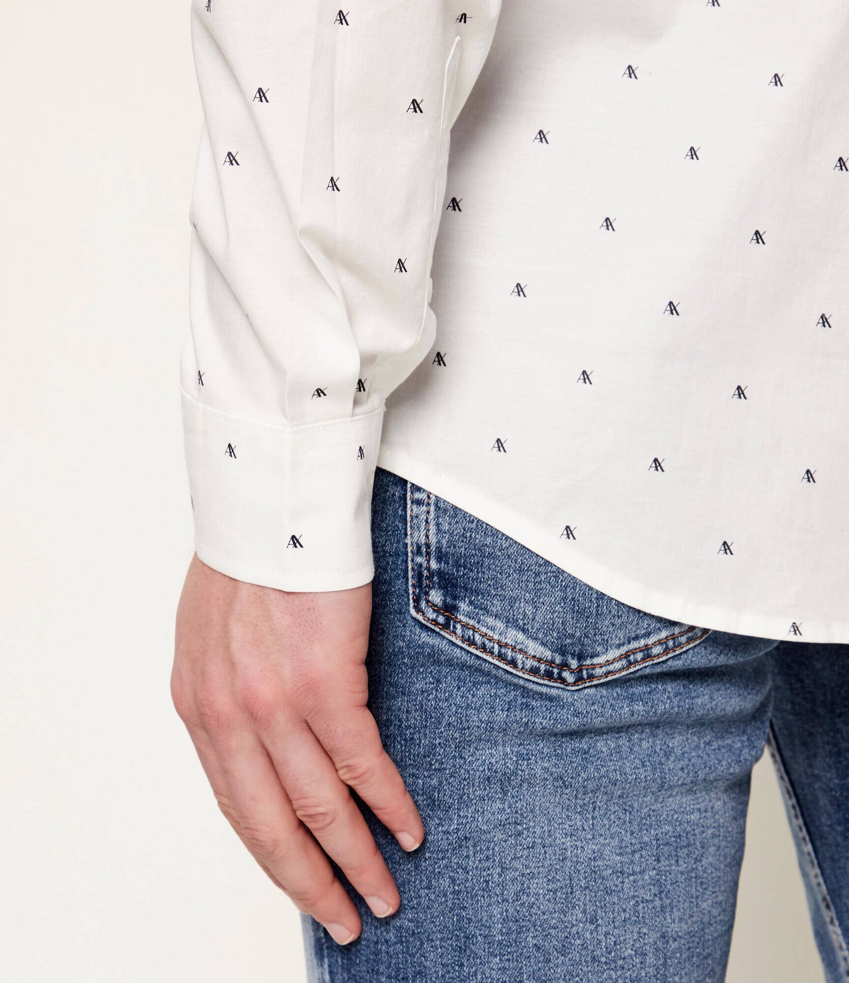 Armani Exchange Cămașă | Slim Fit