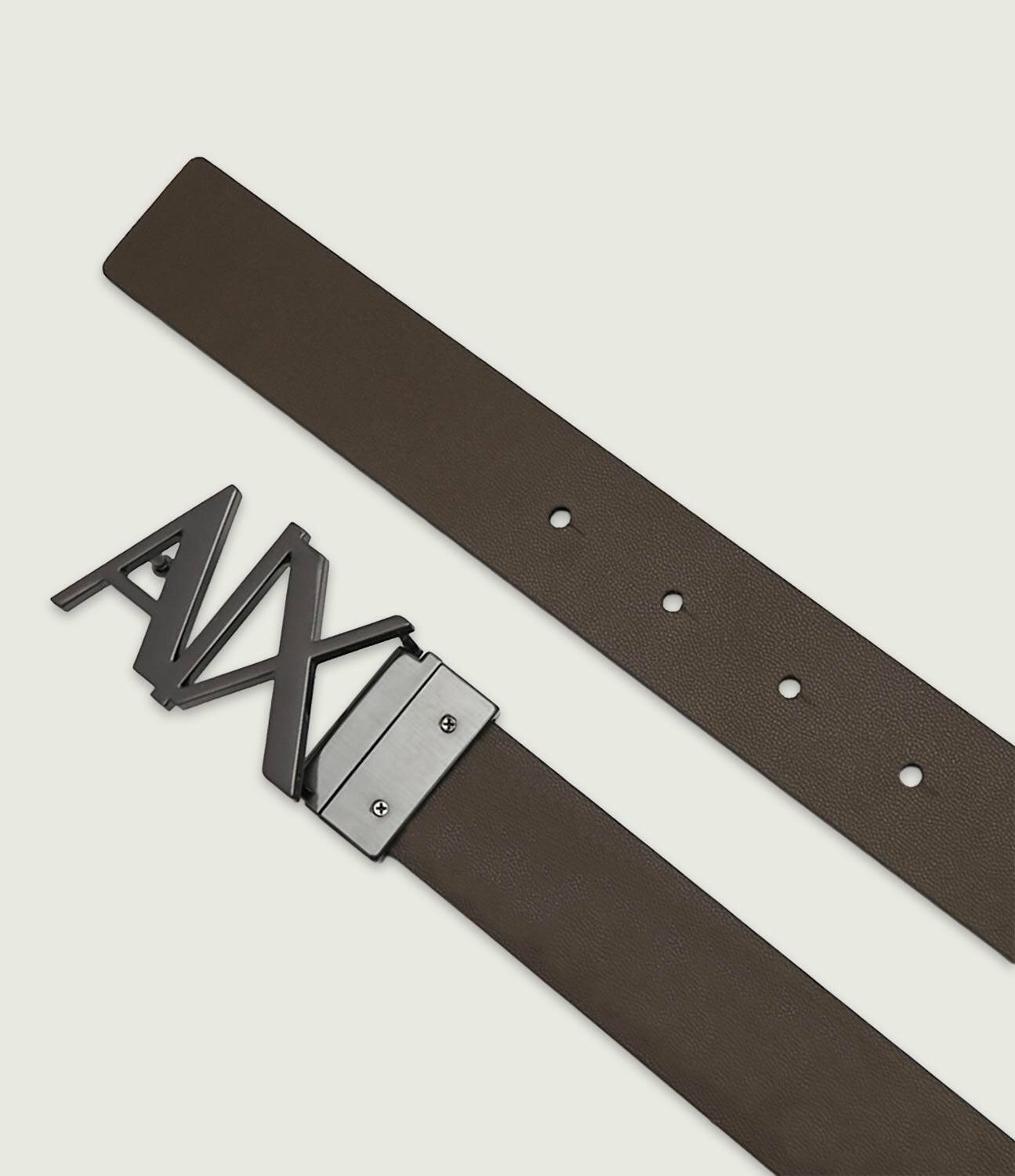 Armani Exchange Curea din piele cu două fețe