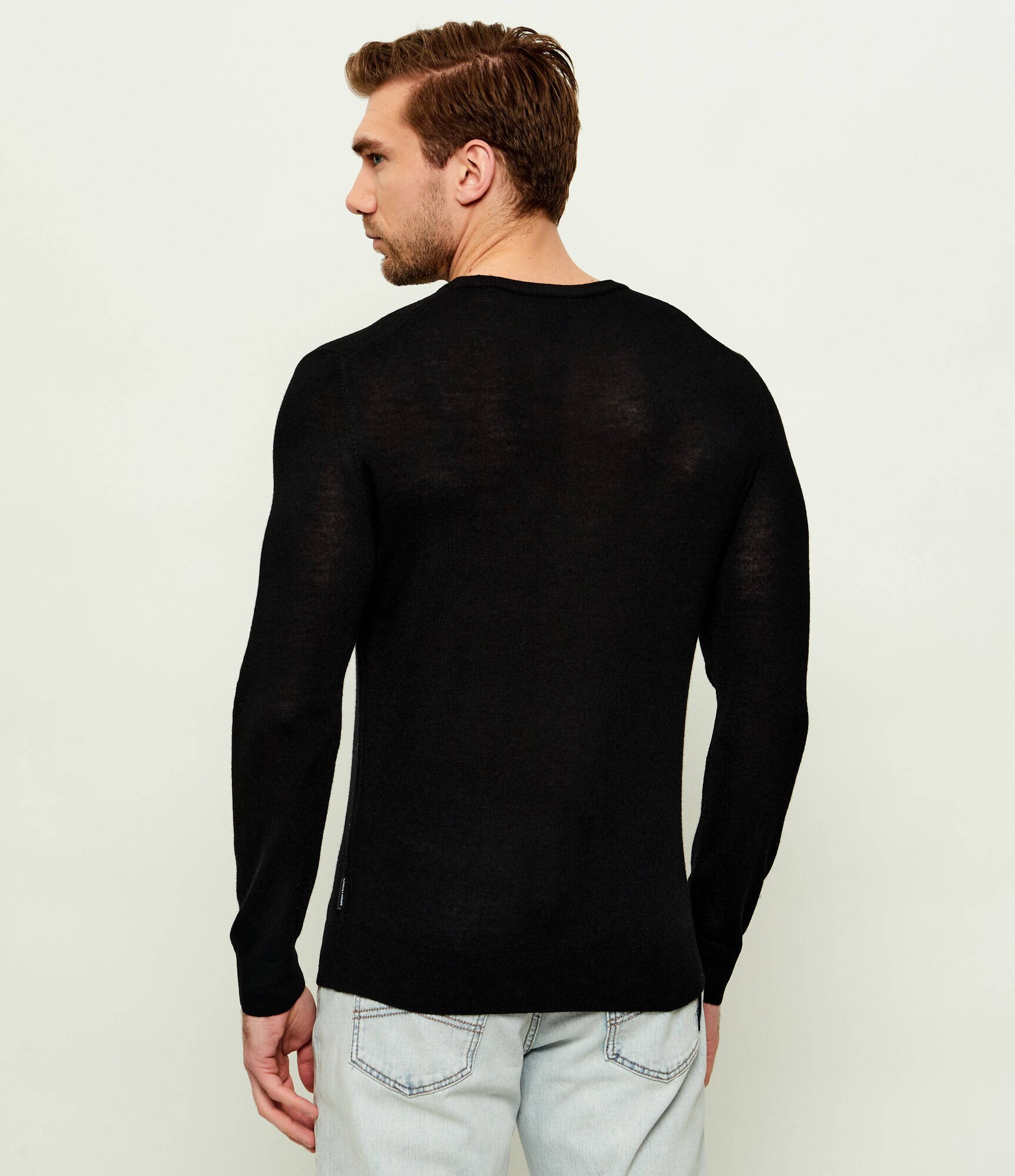 Armani Exchange De lână pulover | Slim Fit