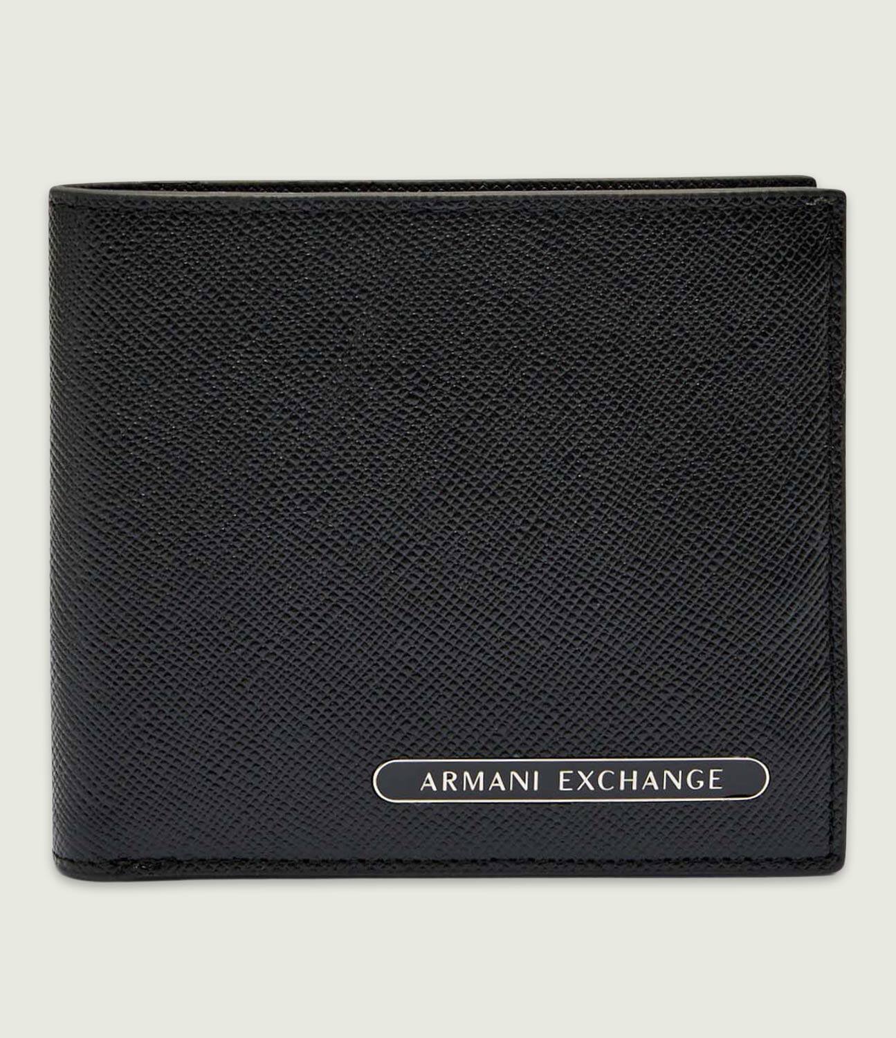 Armani Exchange De piele portofel + breloc