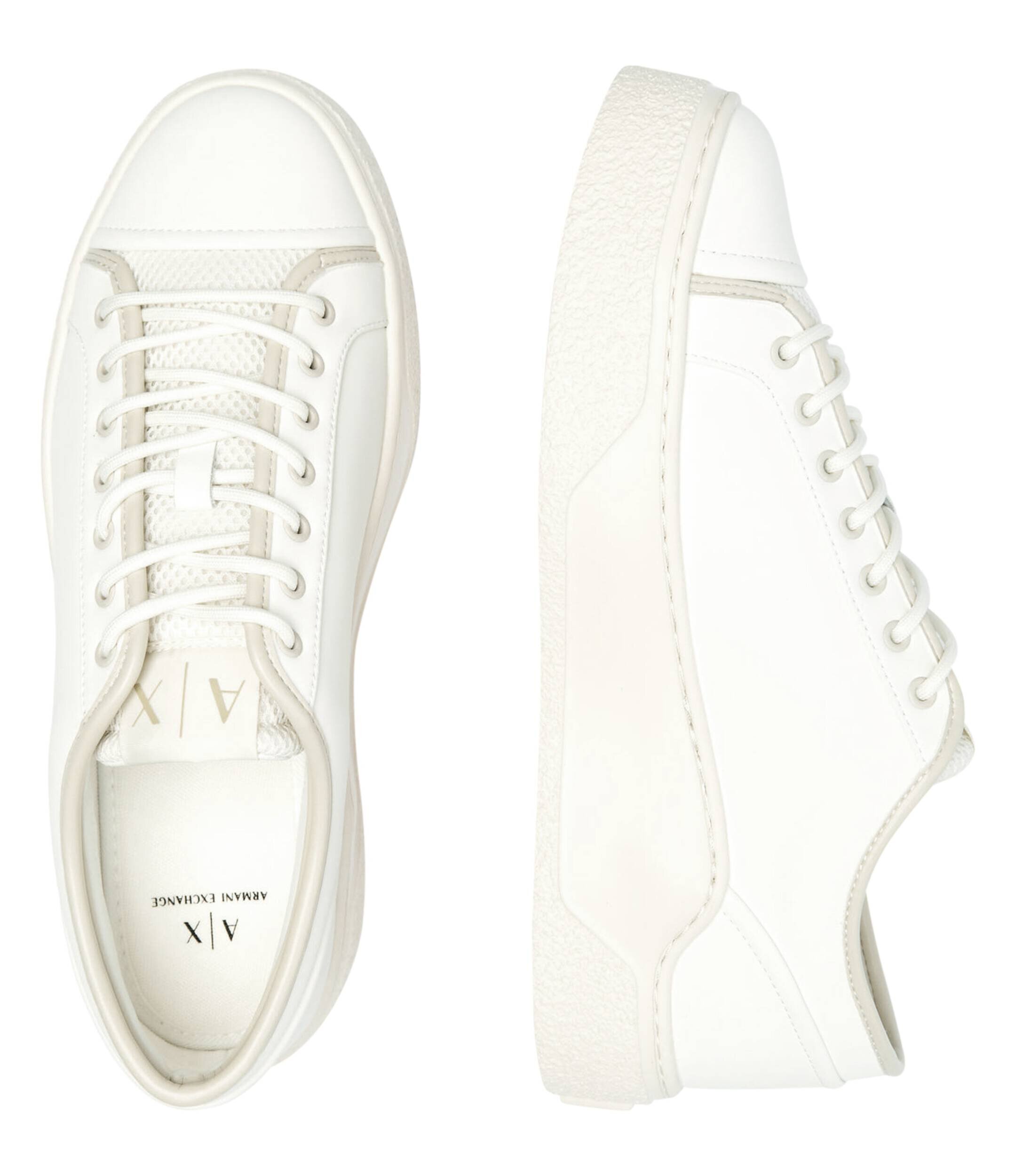 Armani Exchange De piele sneakers ENGLISH