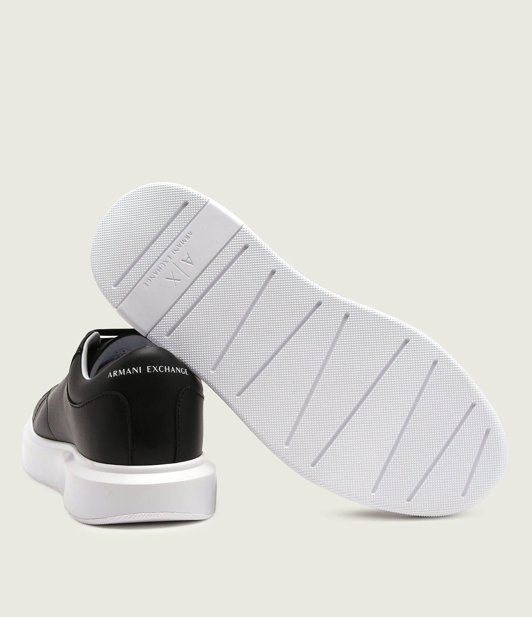 Armani Exchange De piele teniși ENGLISH