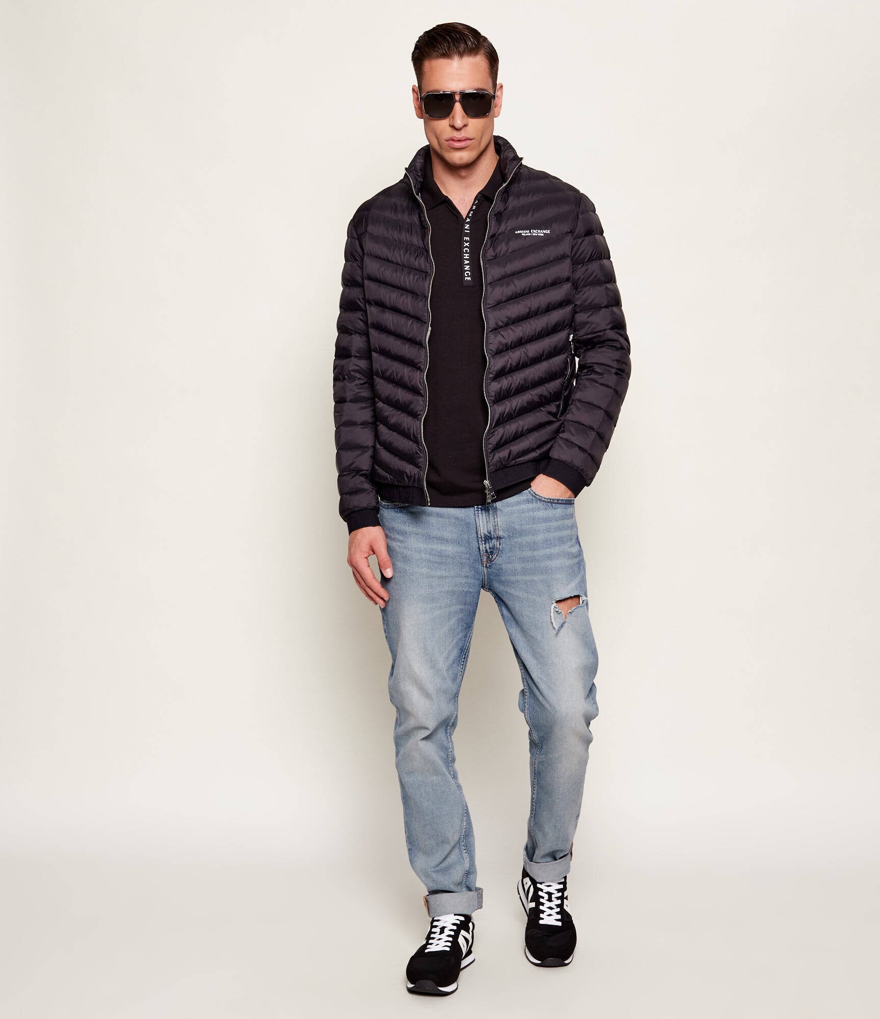 Armani Exchange De puf geacă | Regular Fit