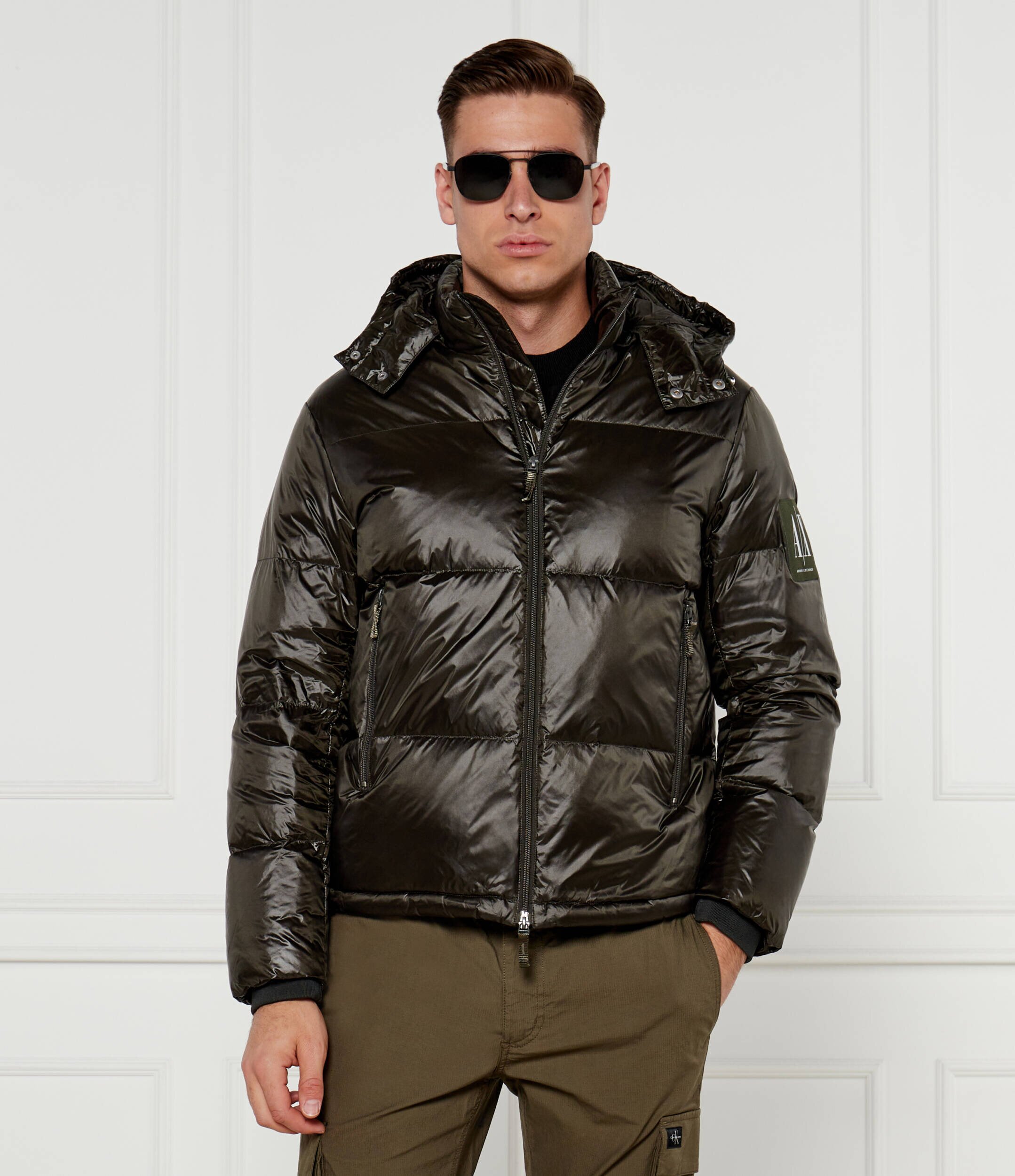 Armani Exchange De puf geacă | Regular Fit