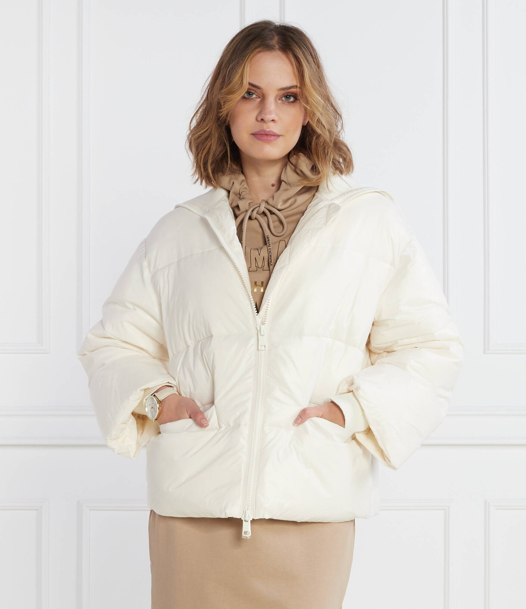 Armani Exchange De puf geacă | Regular Fit