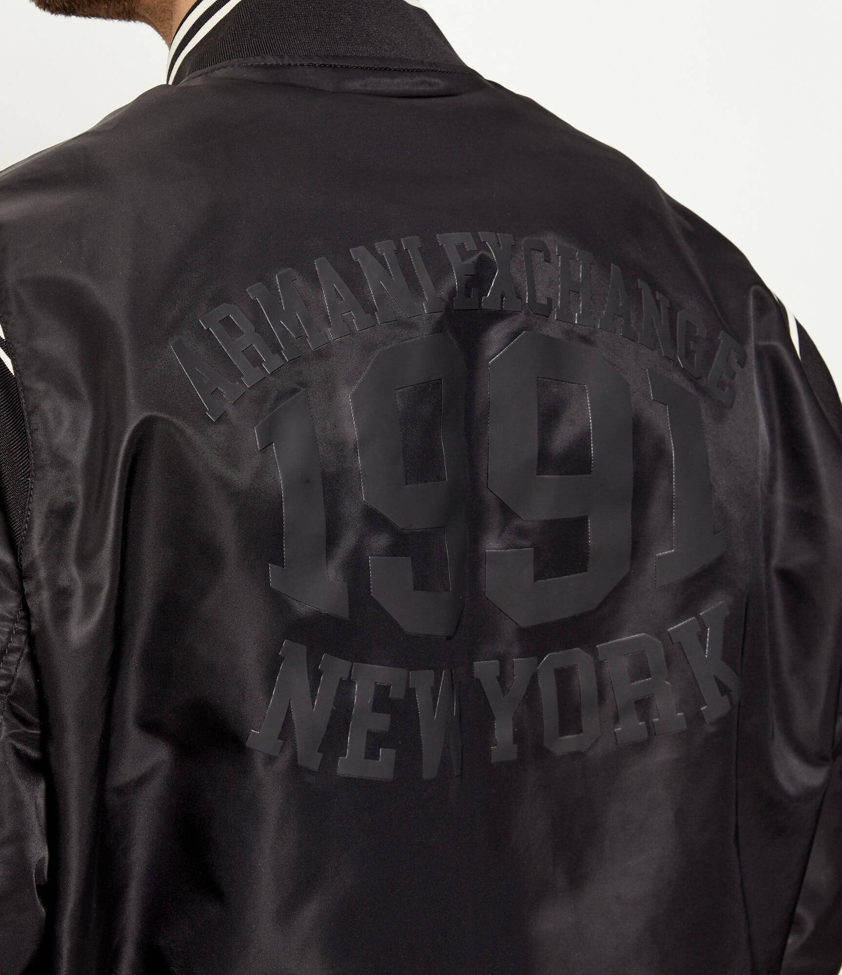 Armani Exchange De satin geacă bomber | regular fit