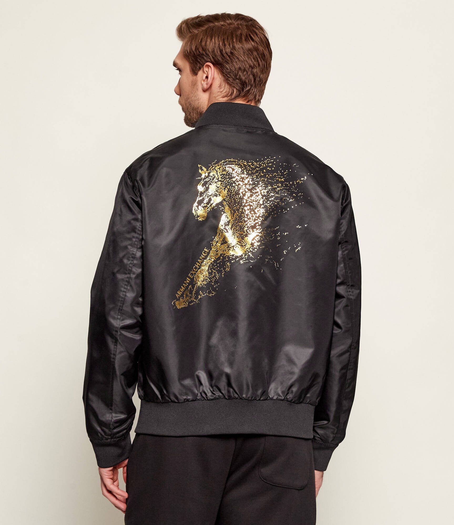 Armani Exchange Geacă cu două fețe bomber | regular fit