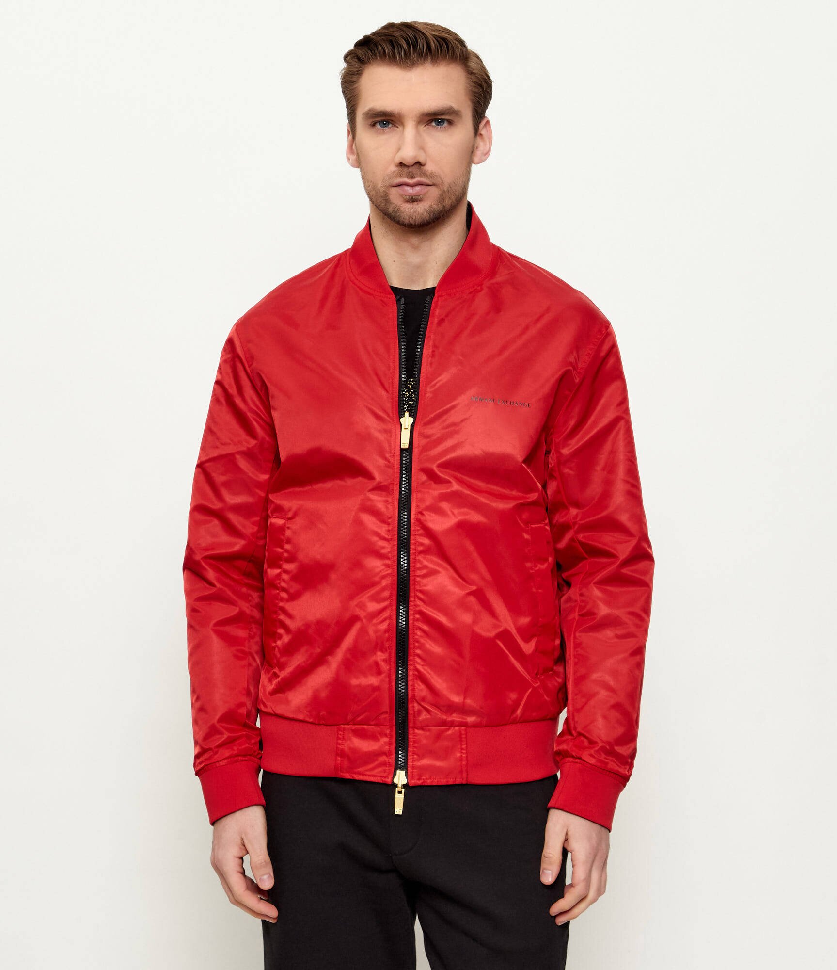 Armani Exchange Geacă cu două fețe bomber | regular fit