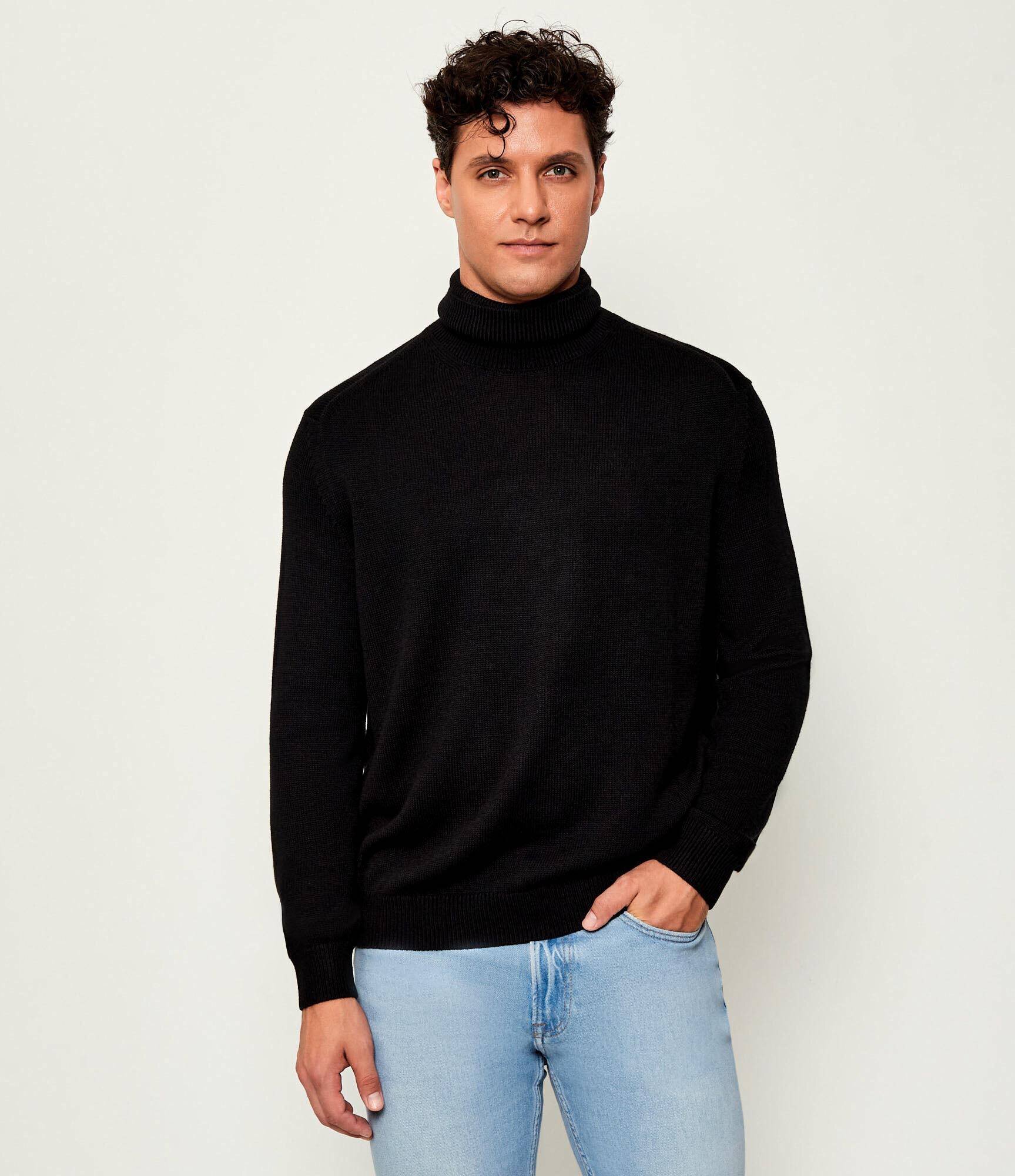 Armani Exchange Maletă | Regular Fit cu adaos de lână