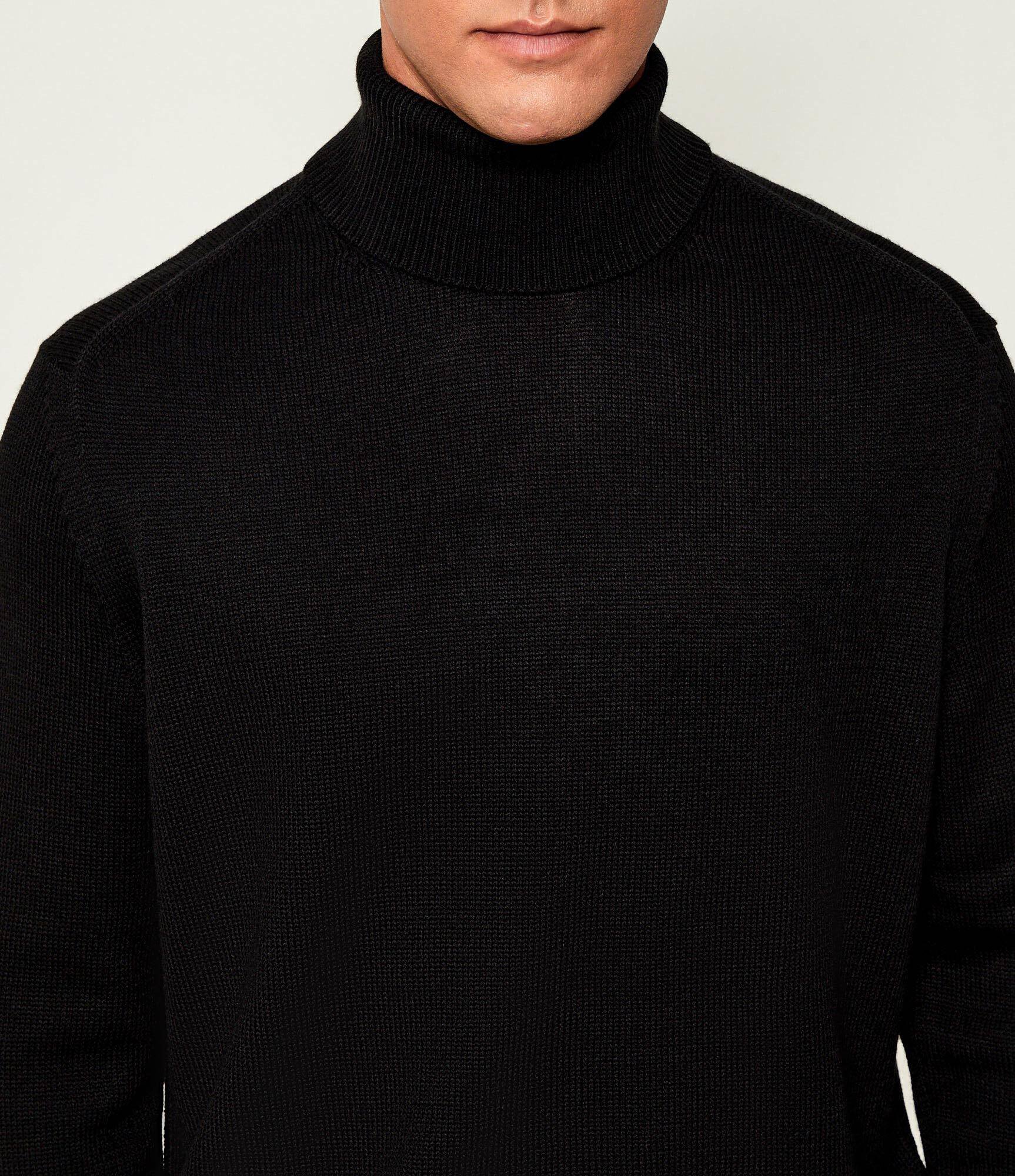 Armani Exchange Maletă | Regular Fit cu adaos de lână